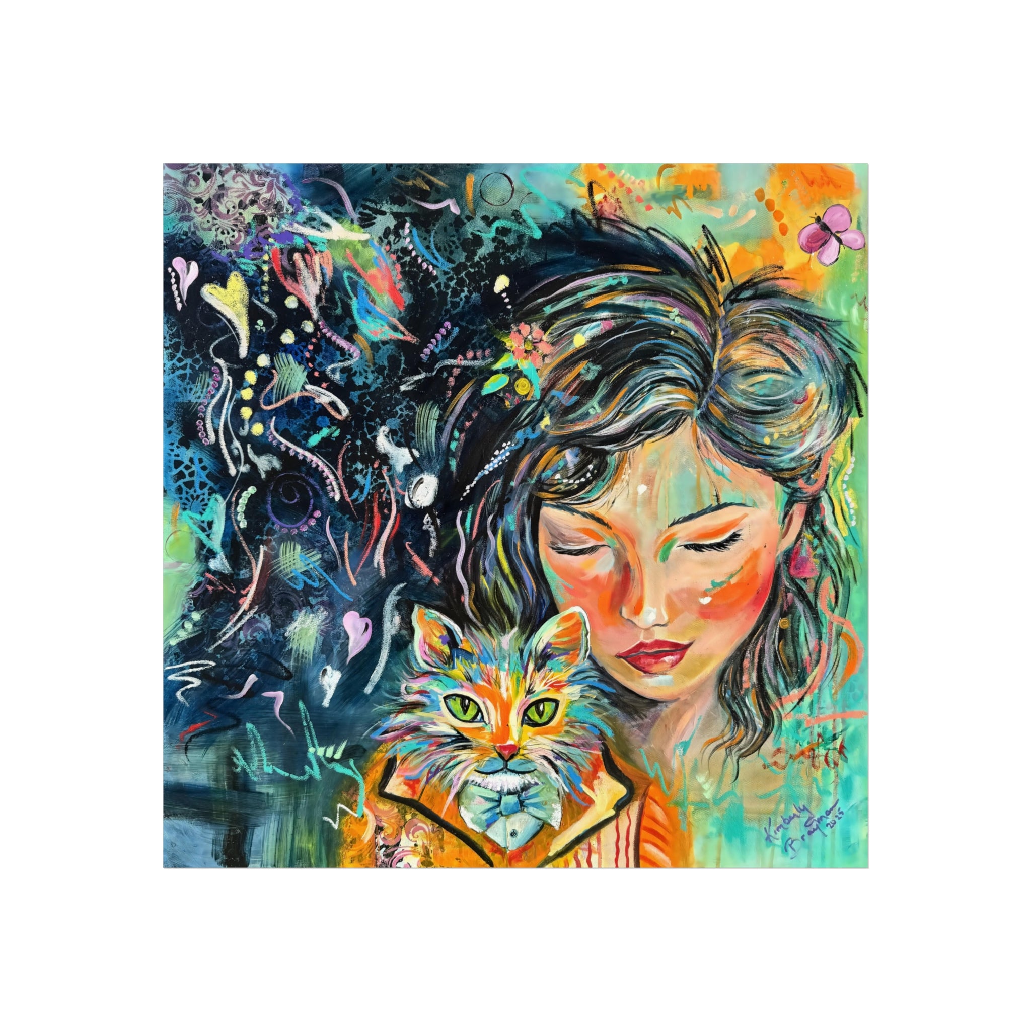"Where Can I Find A Gentleman" Vibrant Fine Art Posters