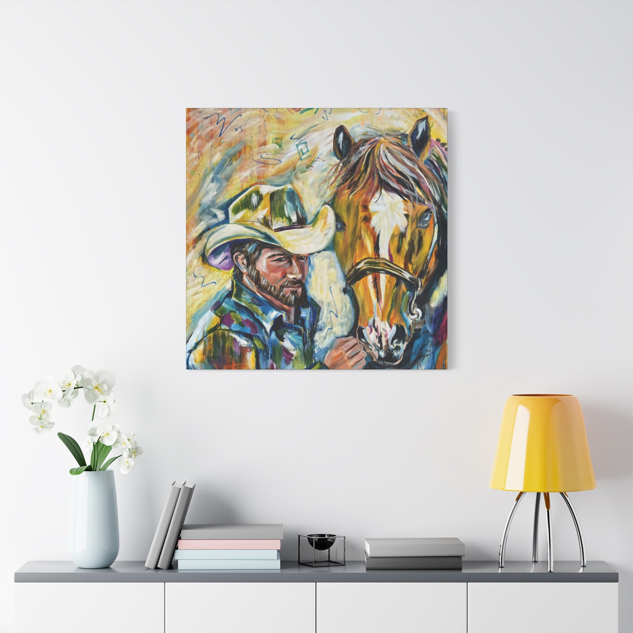 "Let's Ride," Canvas Art