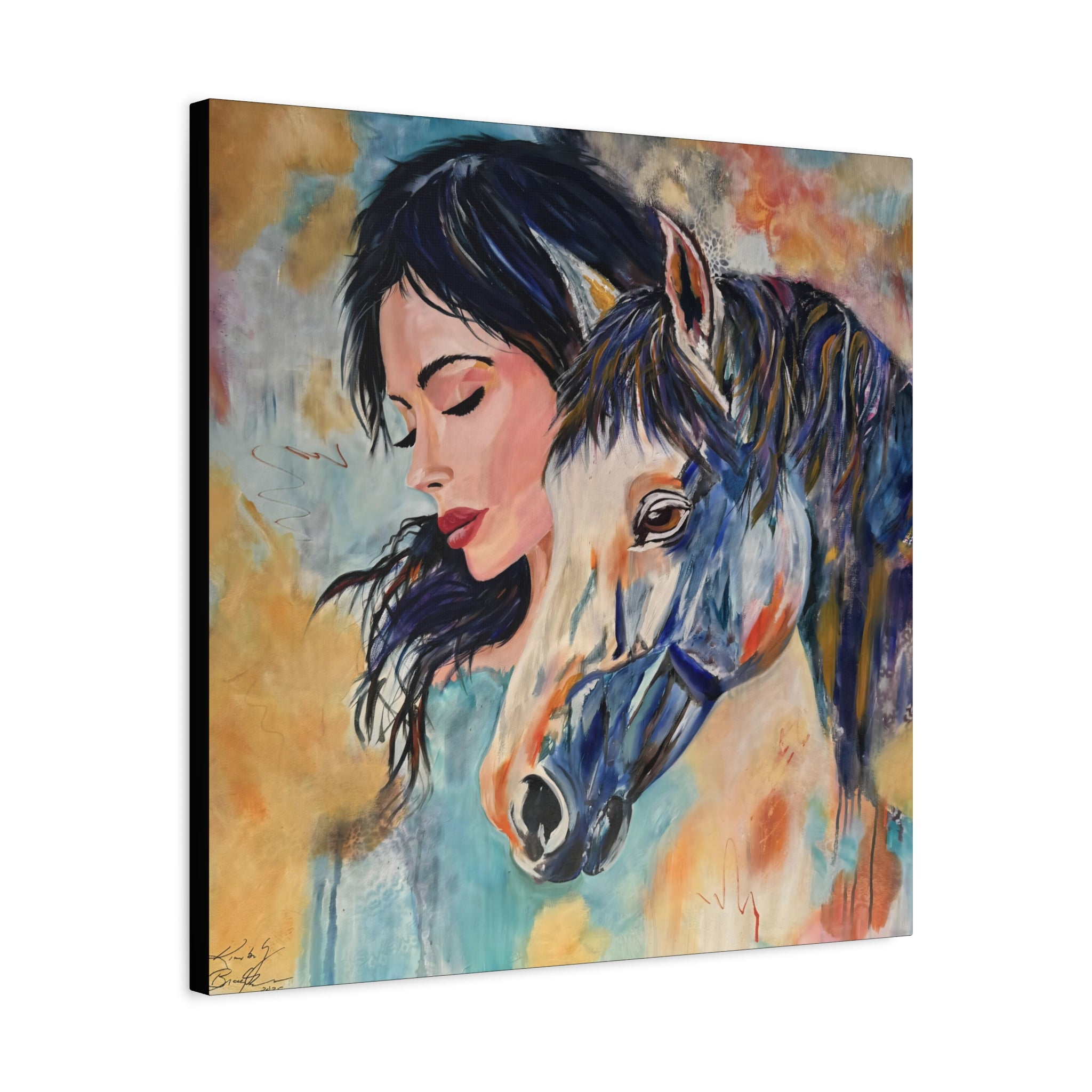 "Horse Dreams" Canvas Art Print