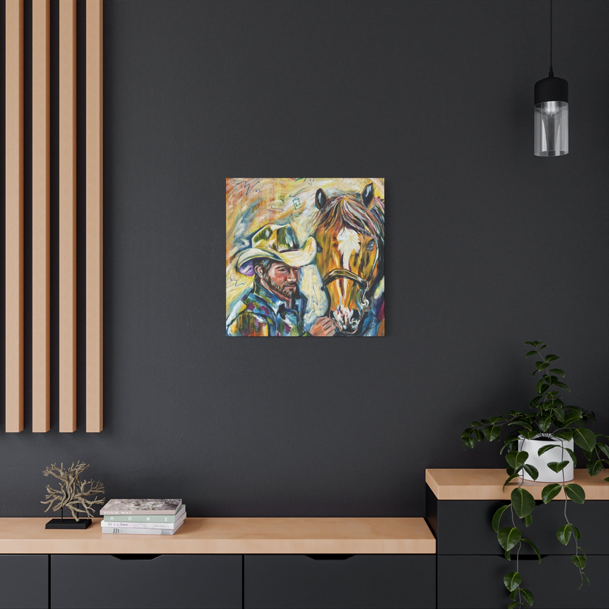 "Let's Ride," Canvas Art