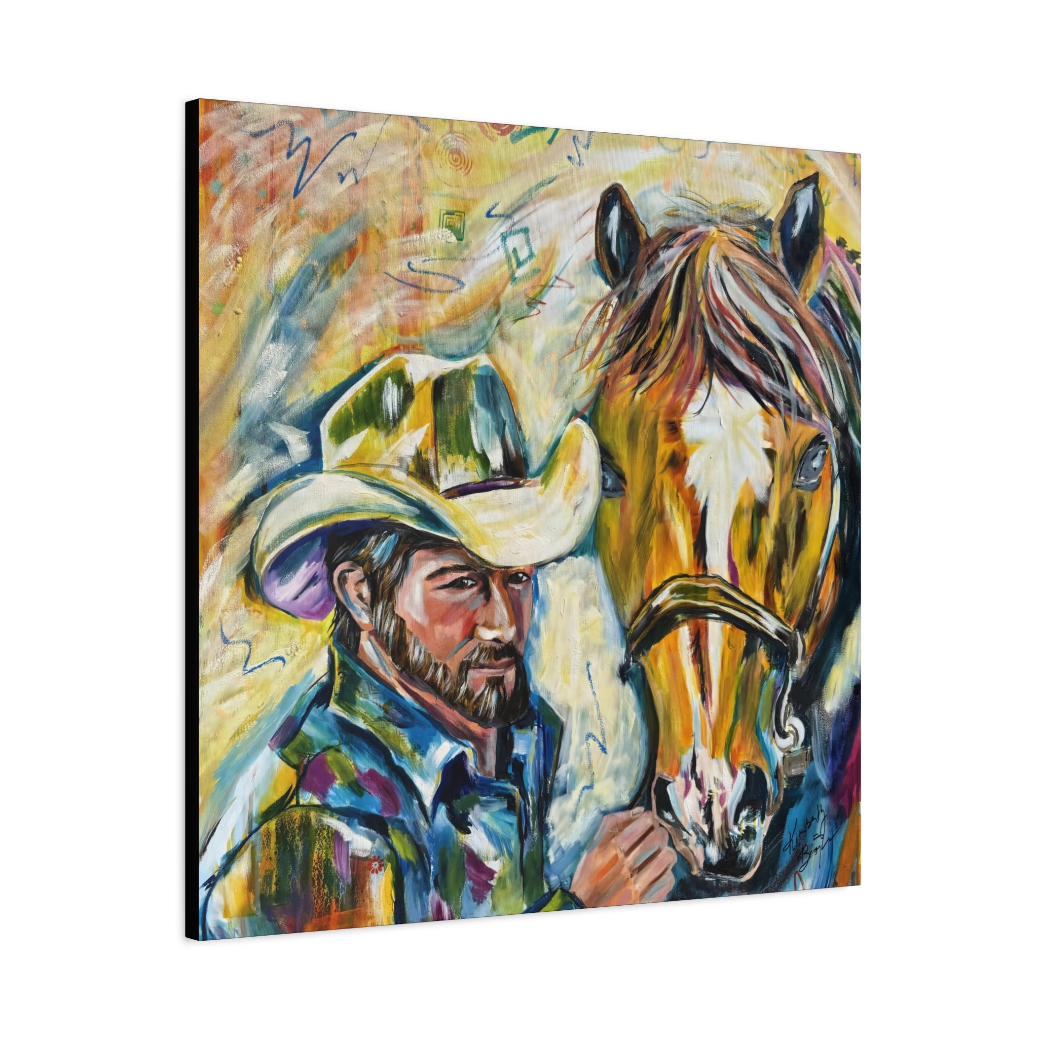"Let's Ride," Canvas Art