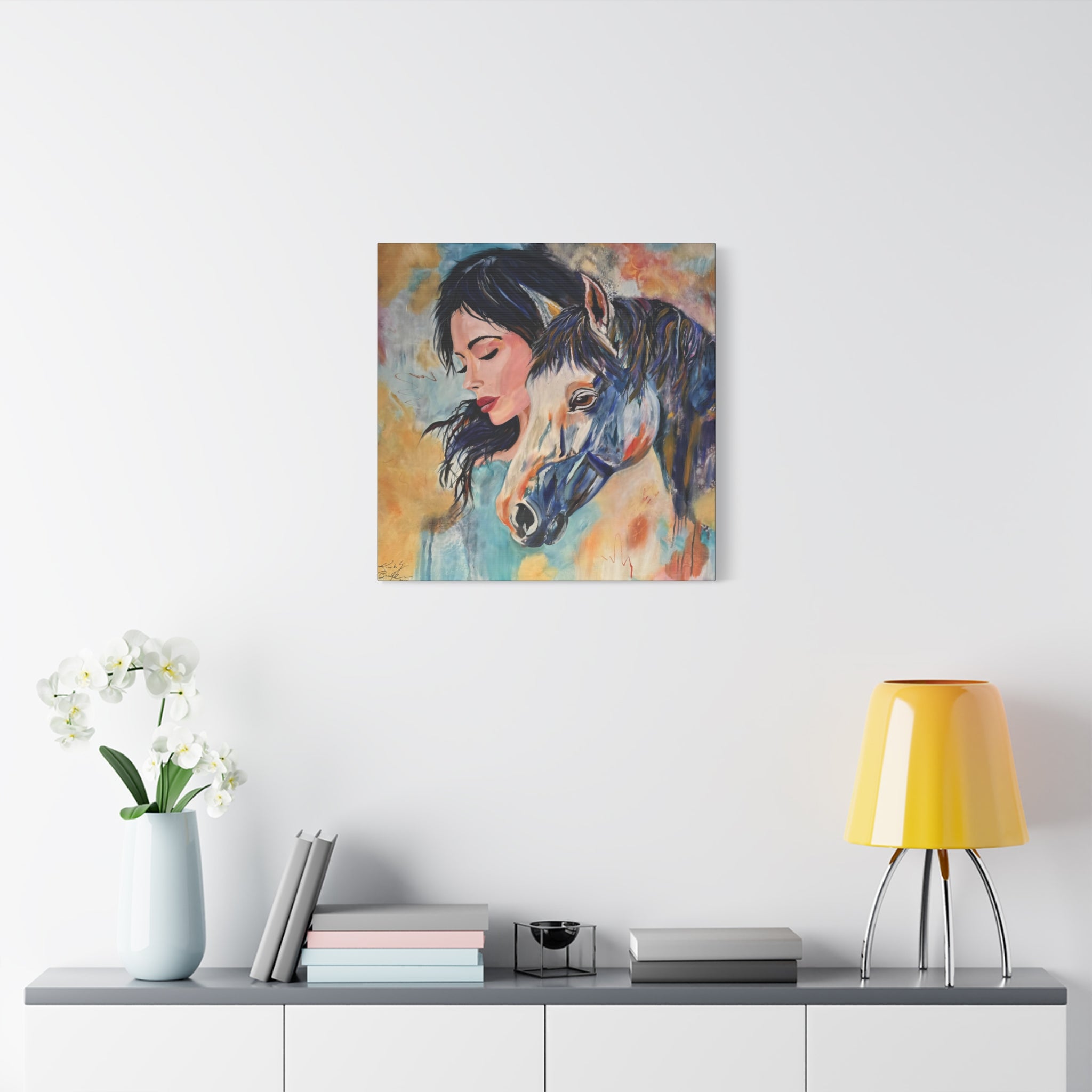 "Horse Dreams" Canvas Art Print