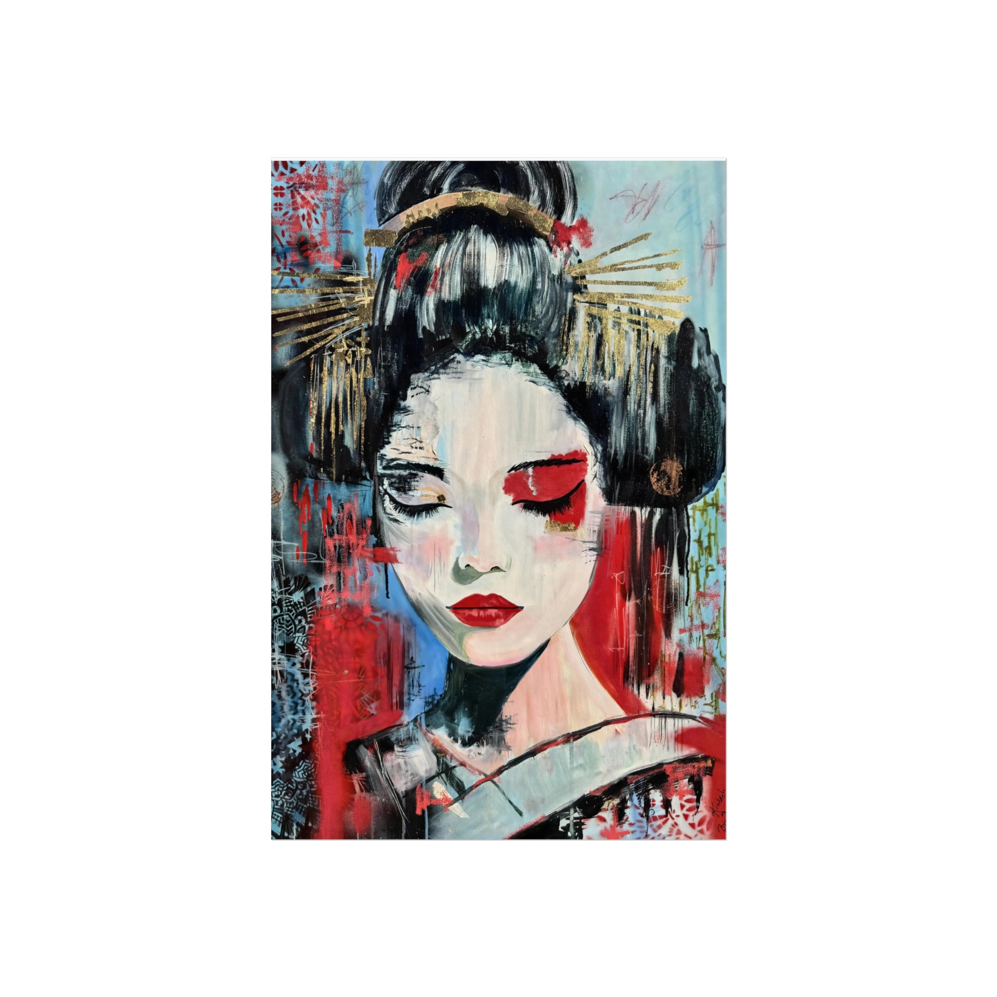 "White Geisha" Poster