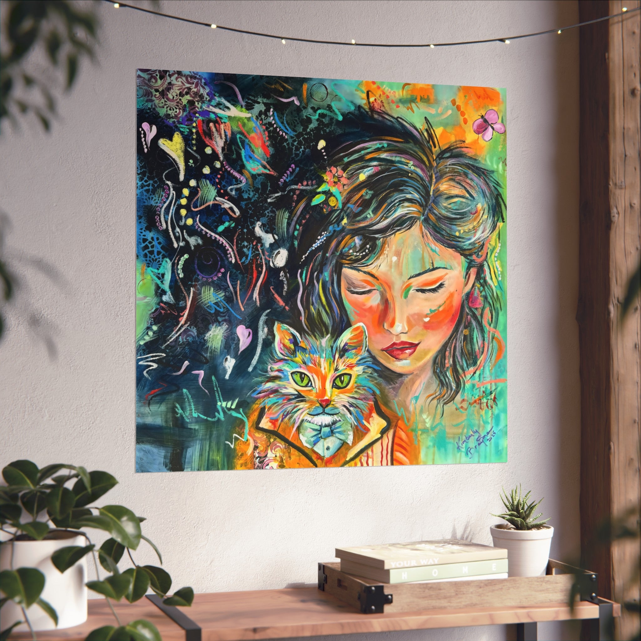"Where Can I Find A Gentleman" Vibrant Fine Art Posters