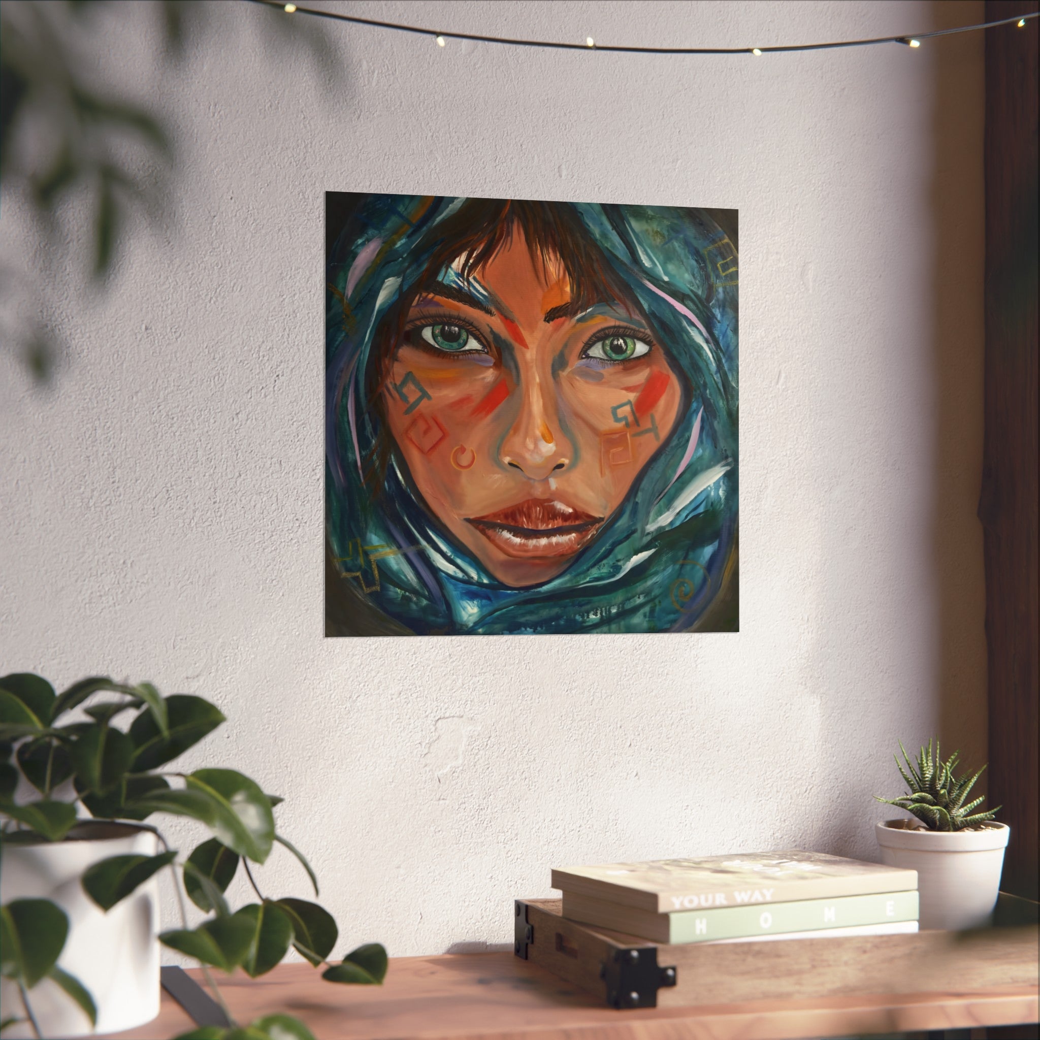 "Middle East Desert Girl" Fine Art Giclée Print