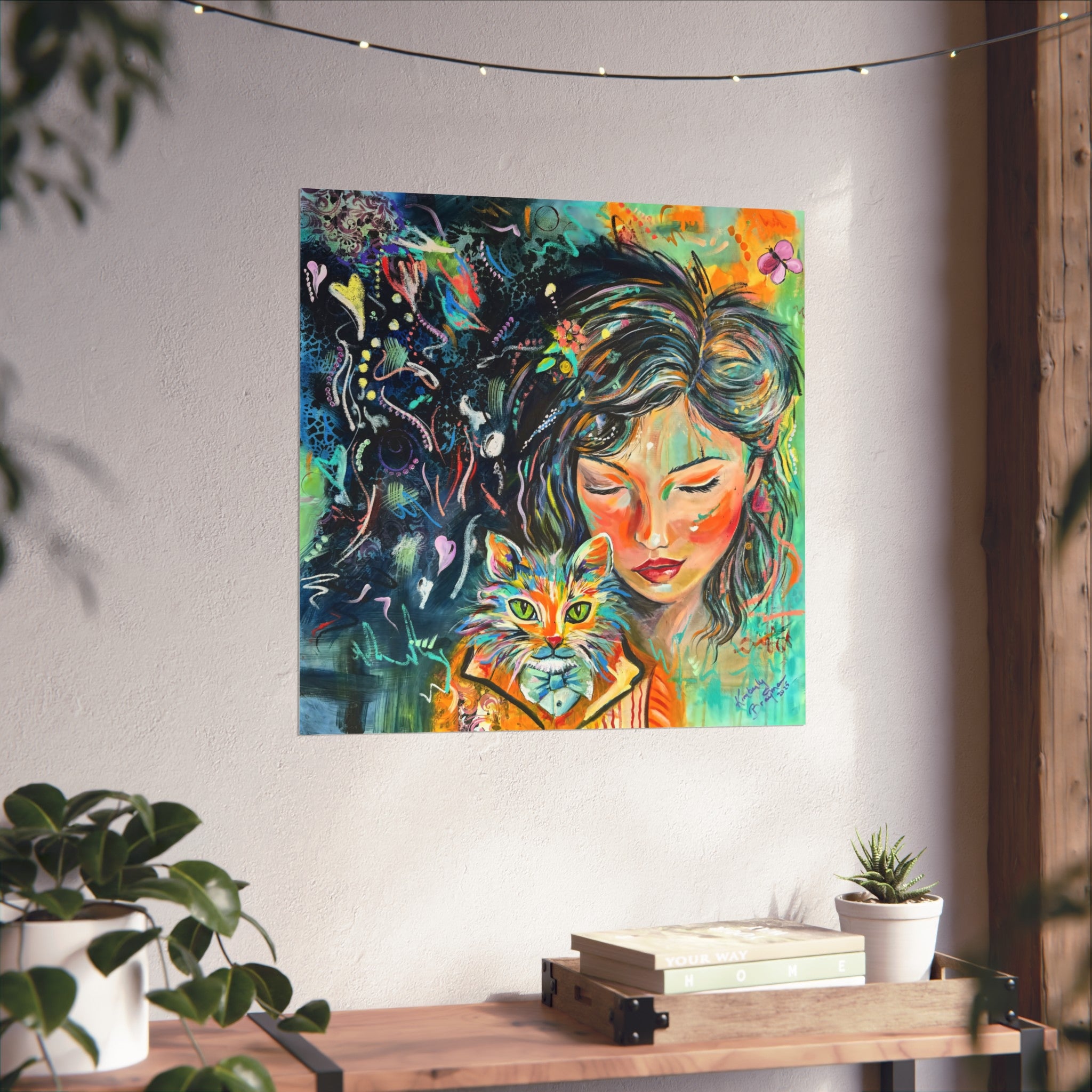 "Where Can I Find A Gentleman" Vibrant Fine Art Posters