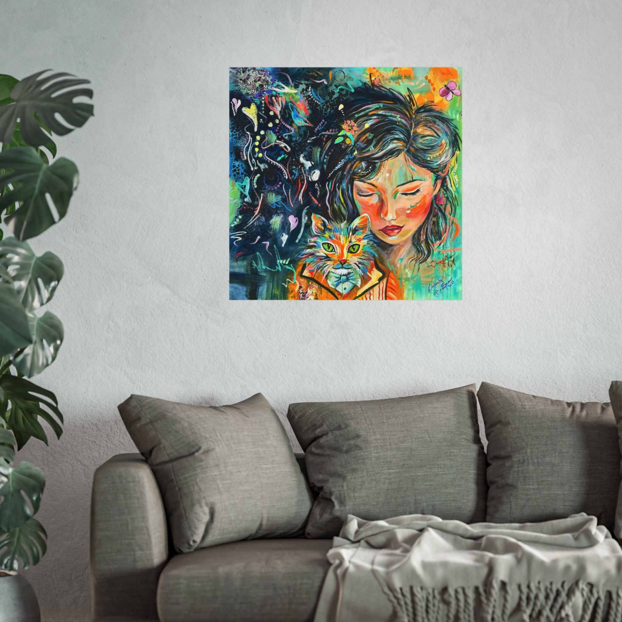 "Where Can I Find A Gentleman" Vibrant Fine Art Posters