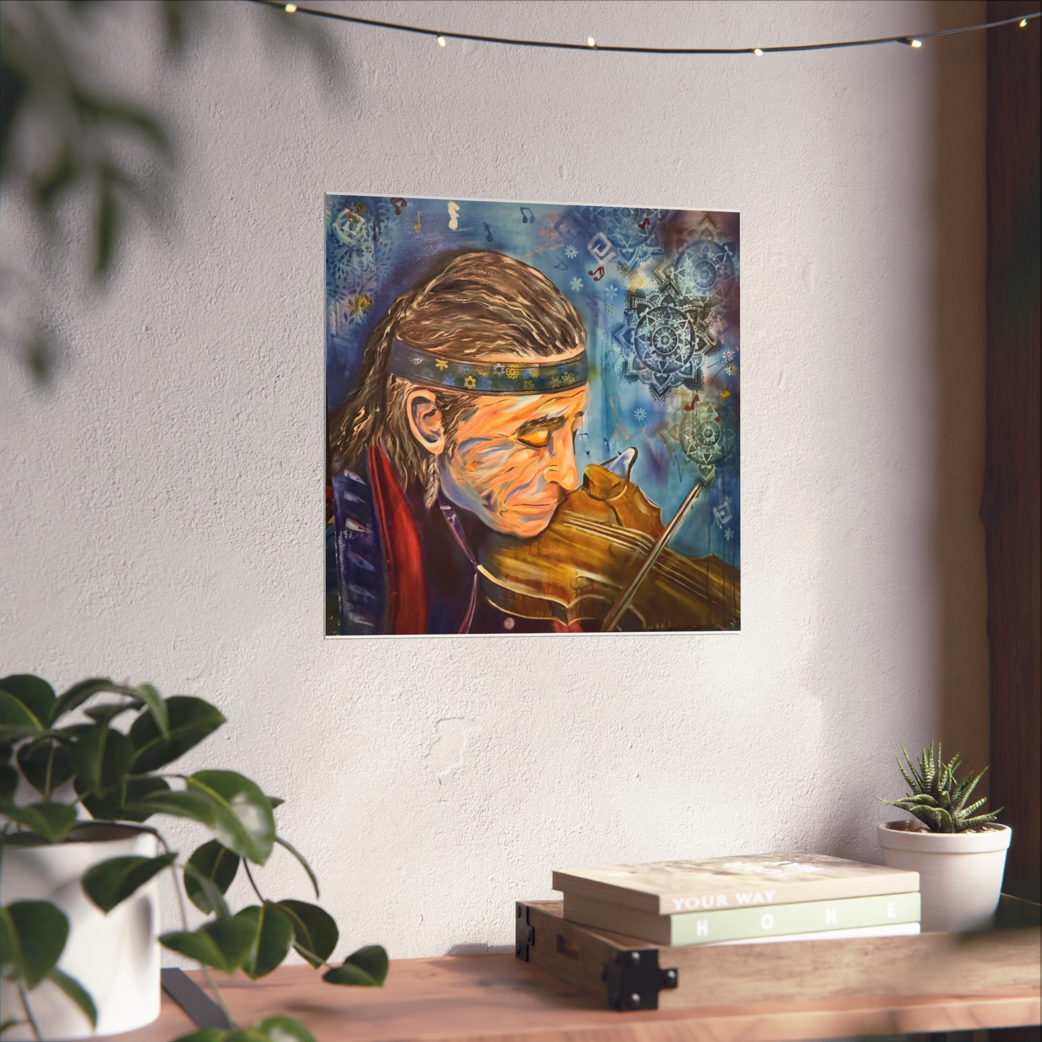 "The Musician" Fine Art Giclée Print