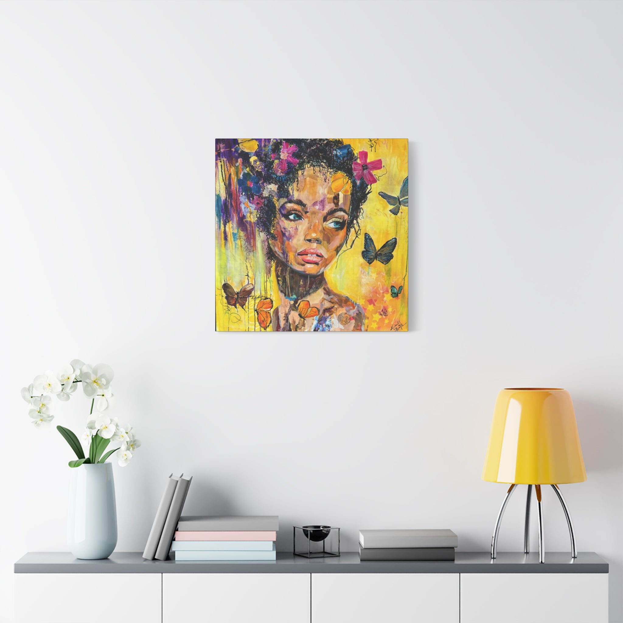 "Wondering," A Moment in Time Canvas Print
