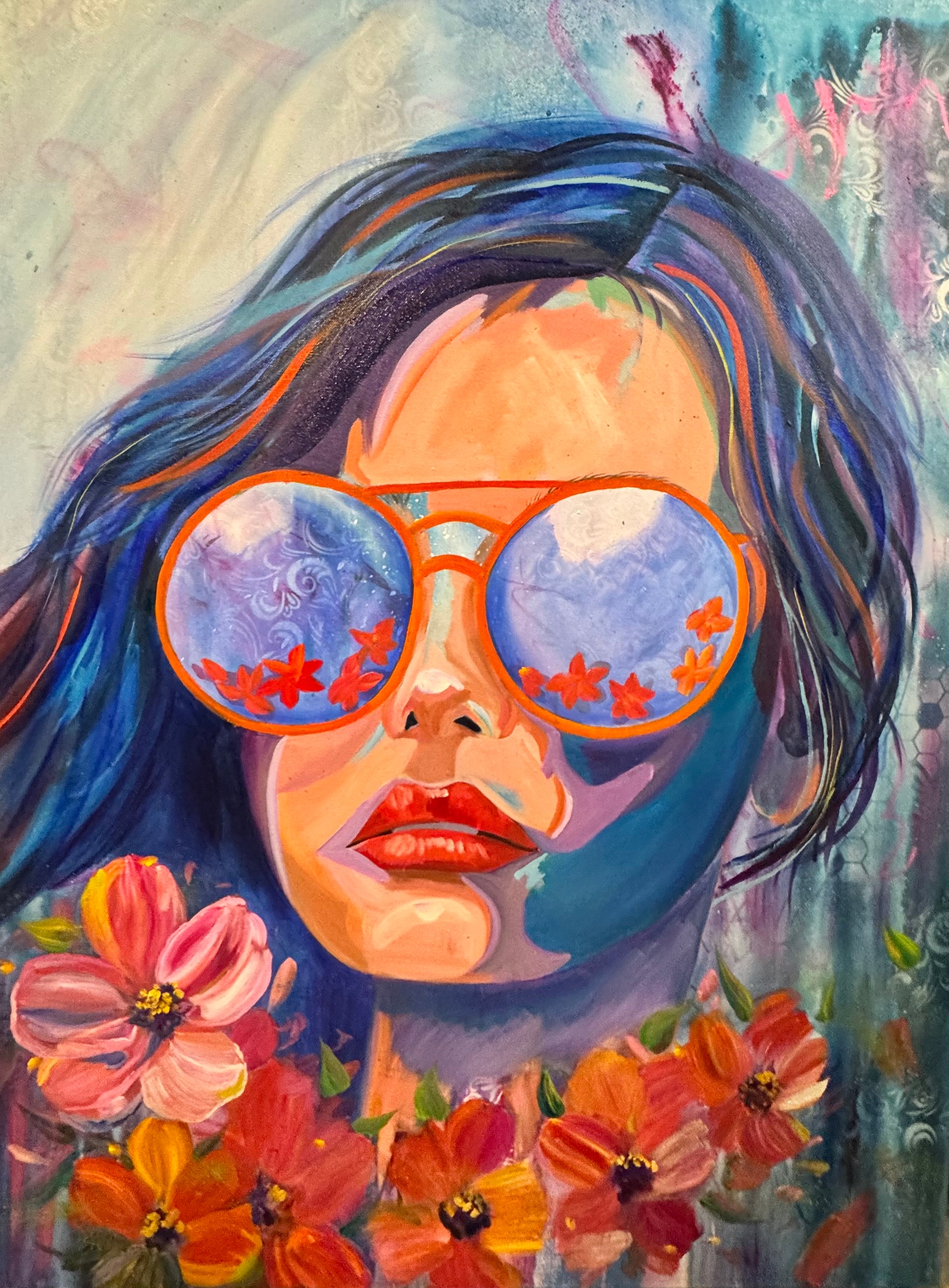 Fiery Summer--Original Art