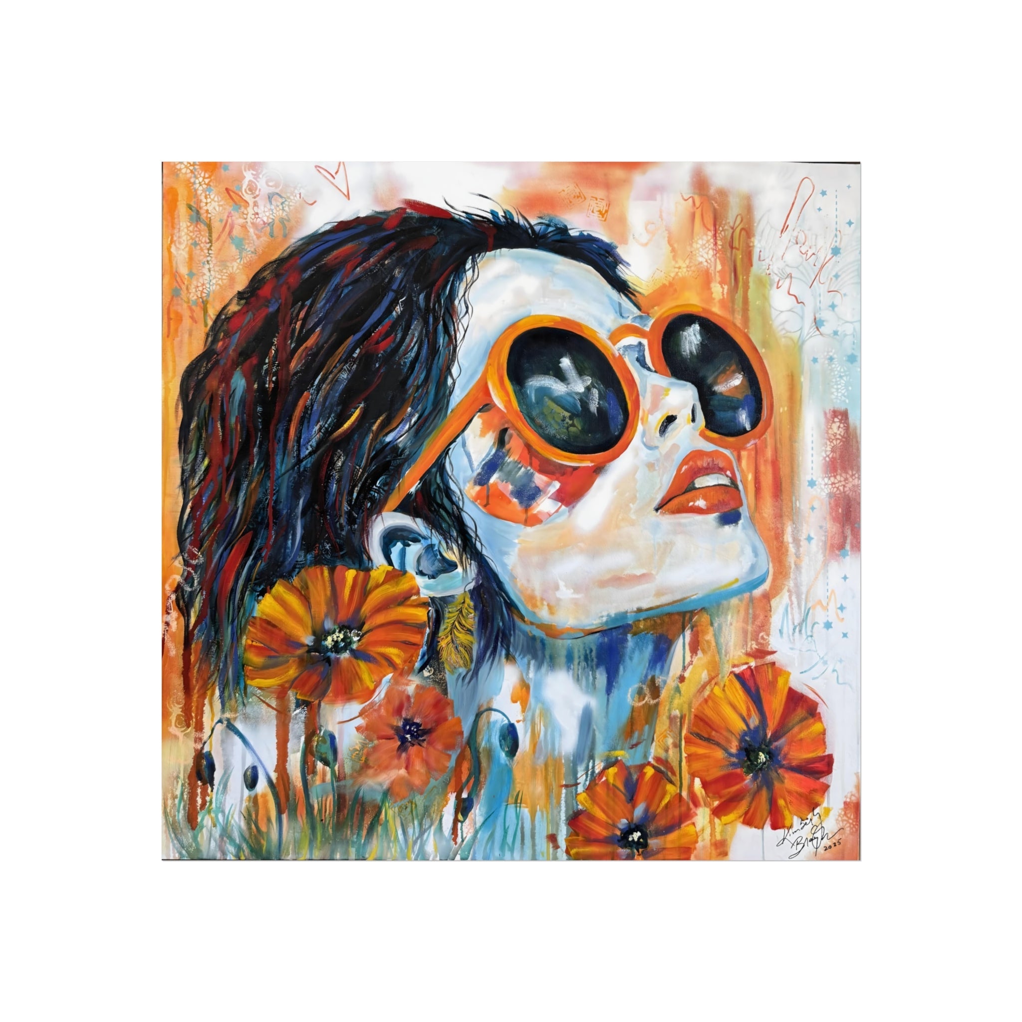 Wanderlust Summer/ Fine Art by Dr. Kimberly Brayman