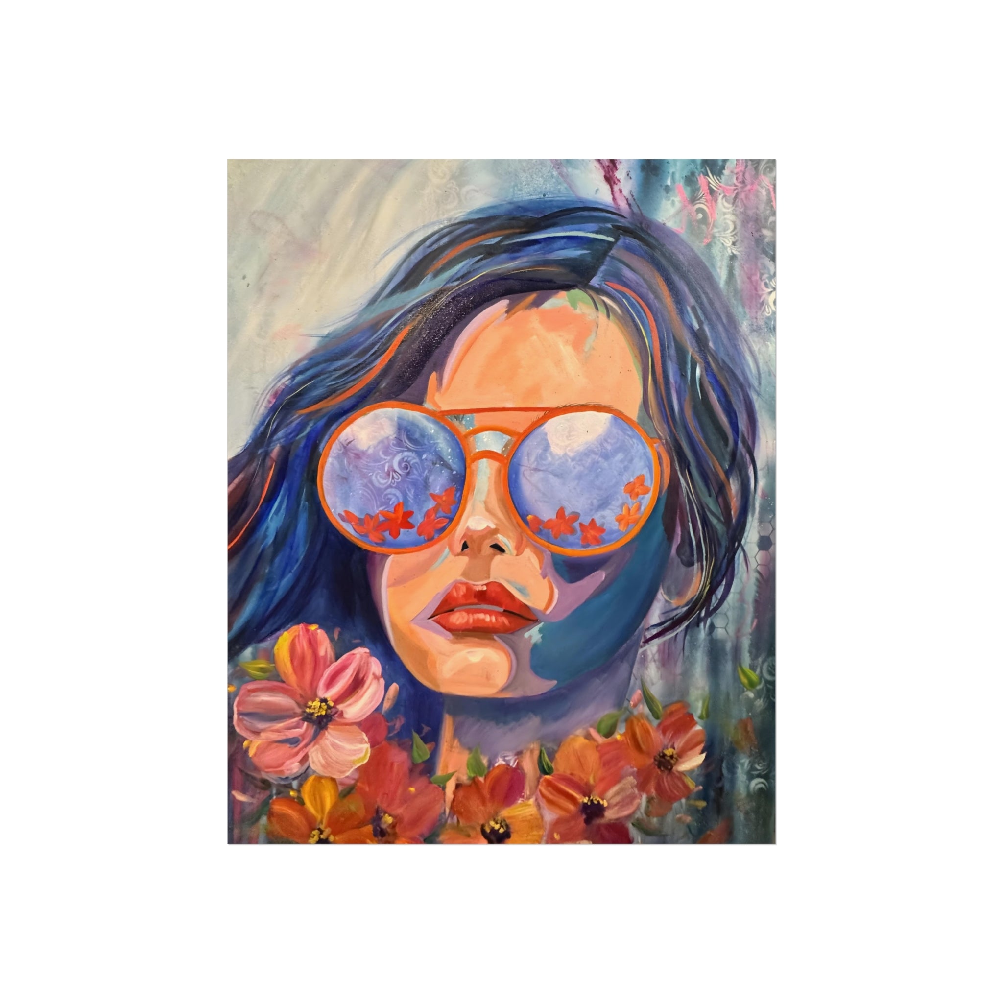 "Fiery Summer" Fine Art Giclée Print