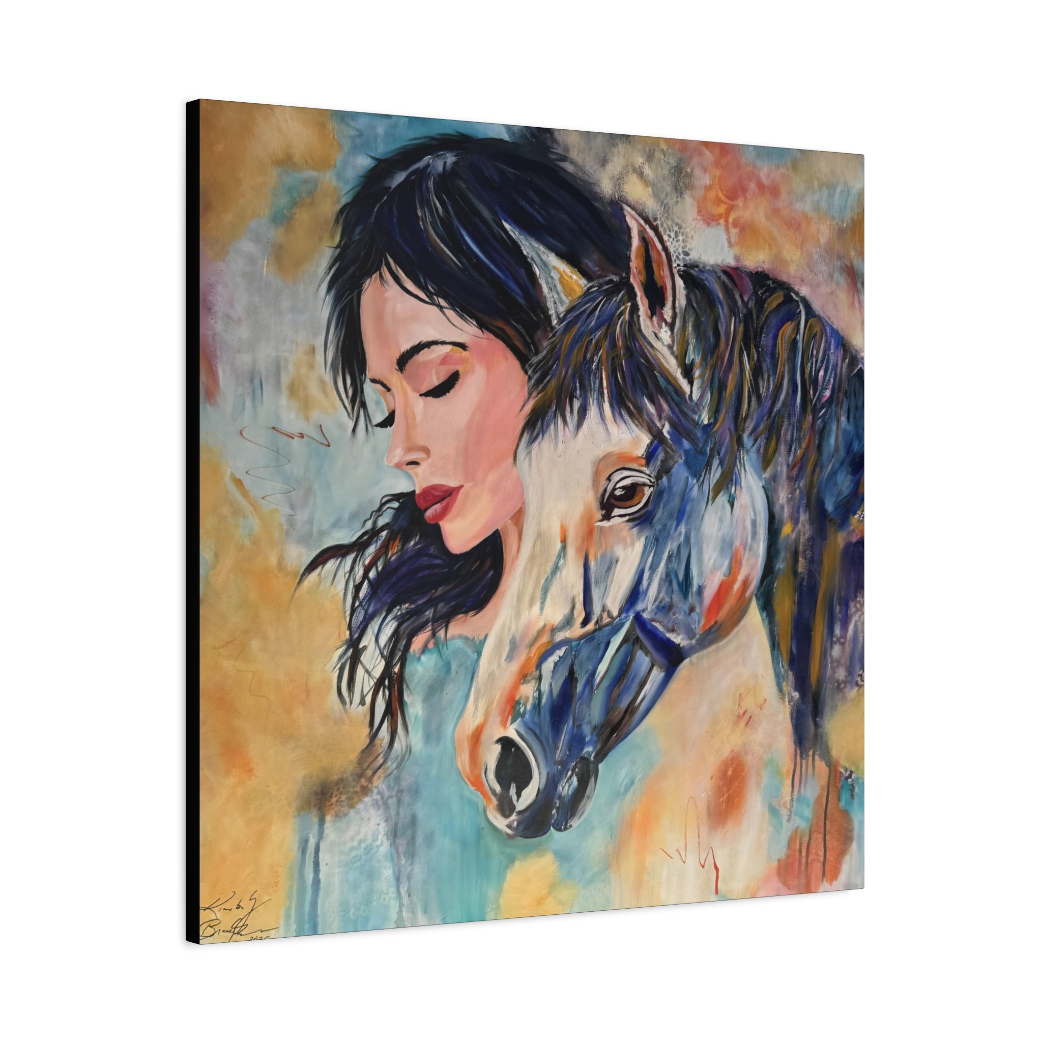 "Horse Dreams" Canvas Art Print
