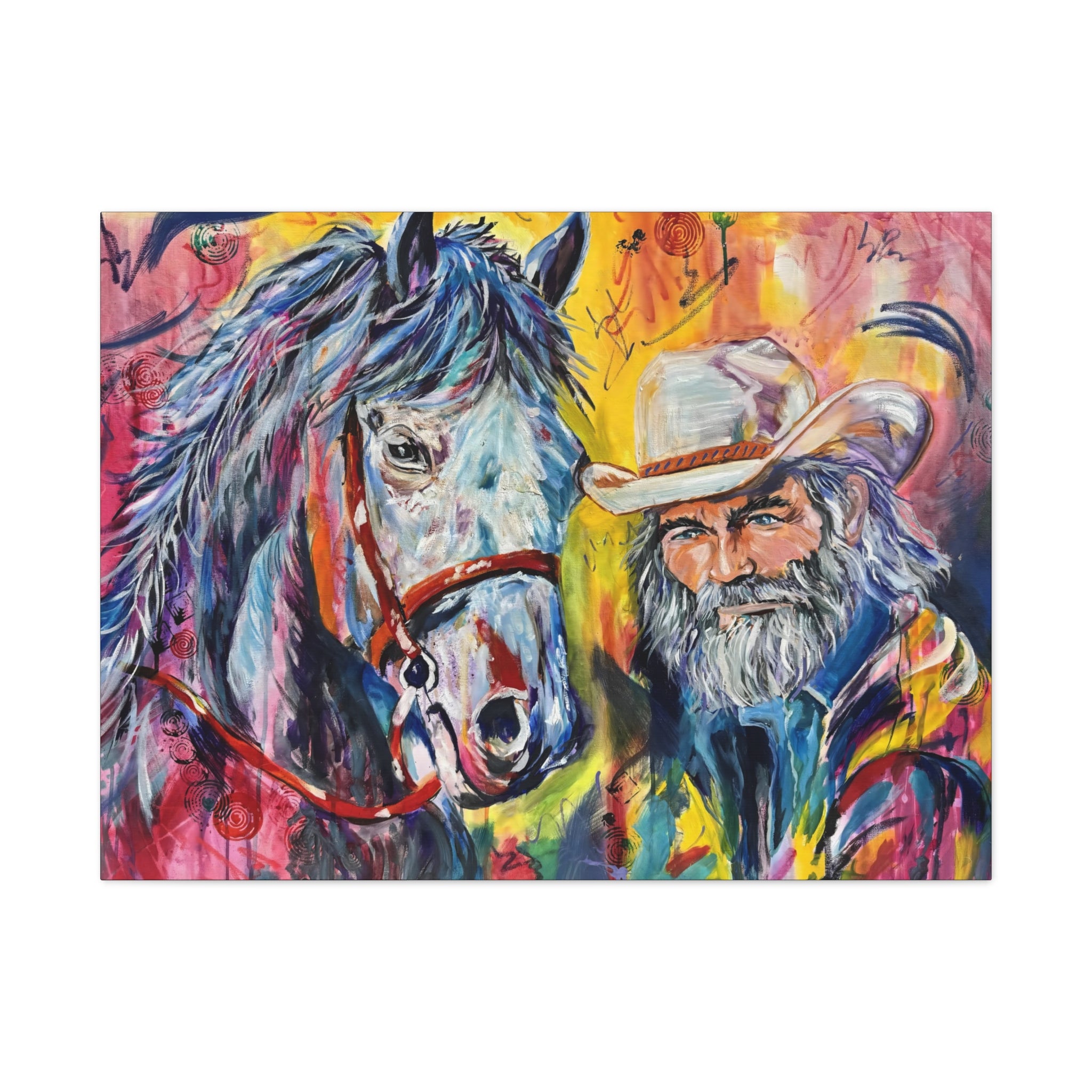 "Trail's End" Canvas Art
