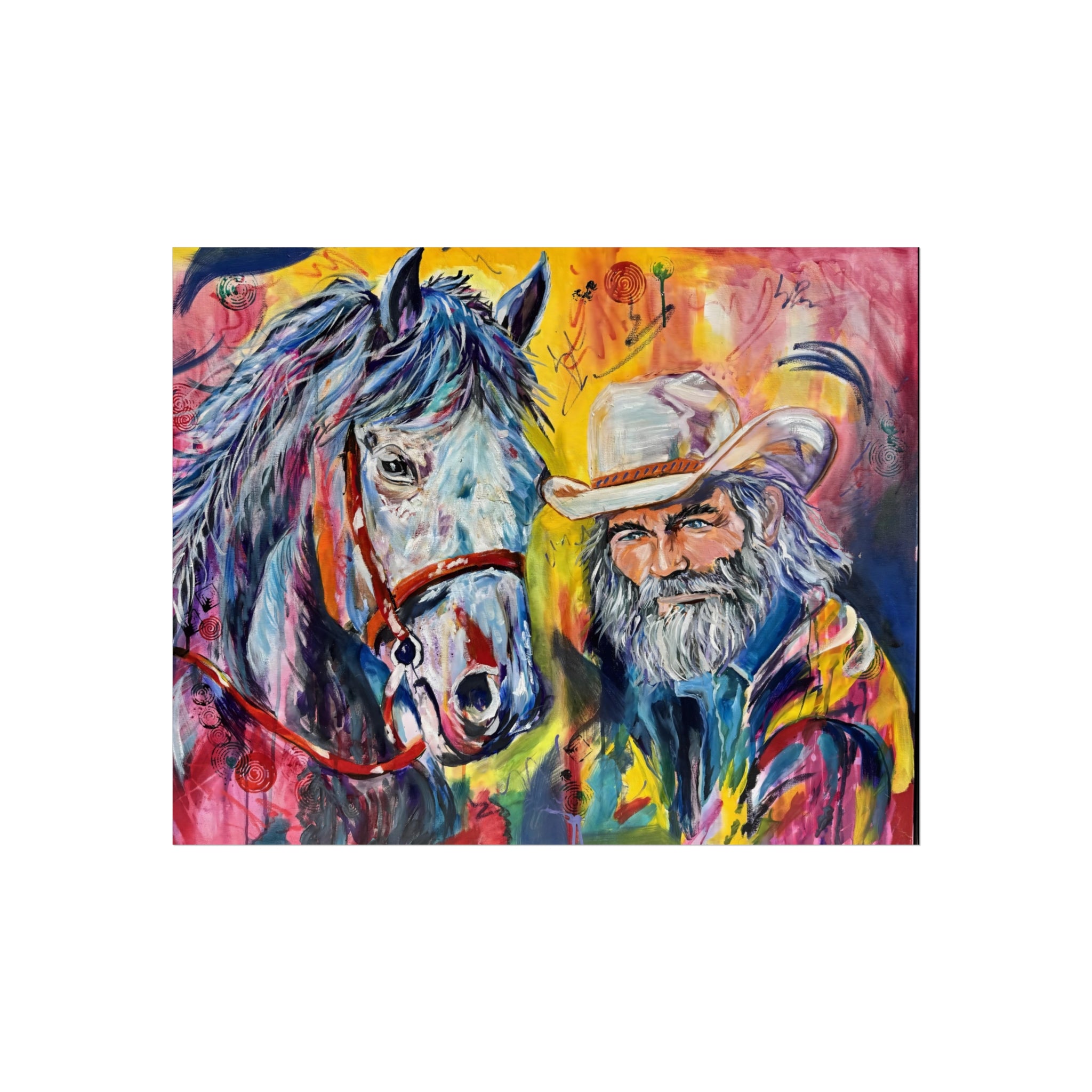 "Trail's End" Canvas Print