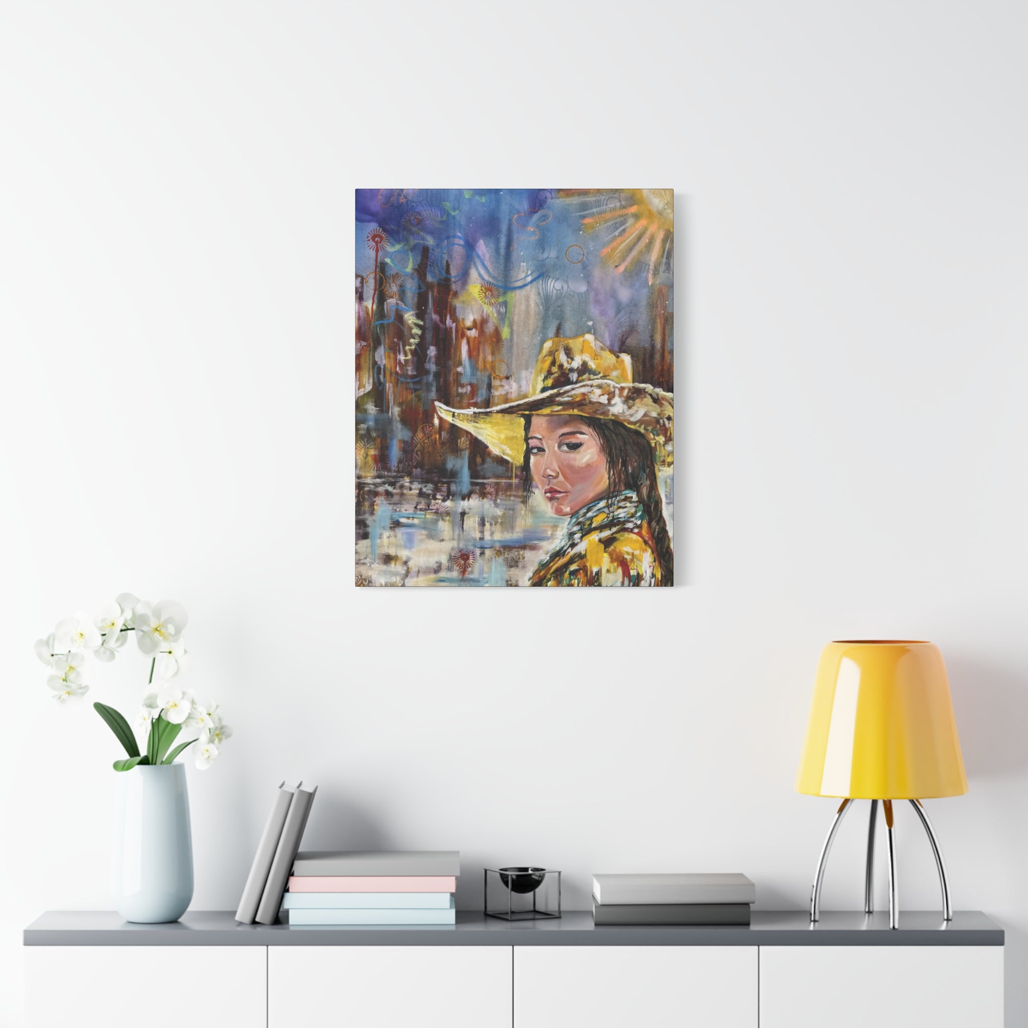 Desert Echo Canvas Print