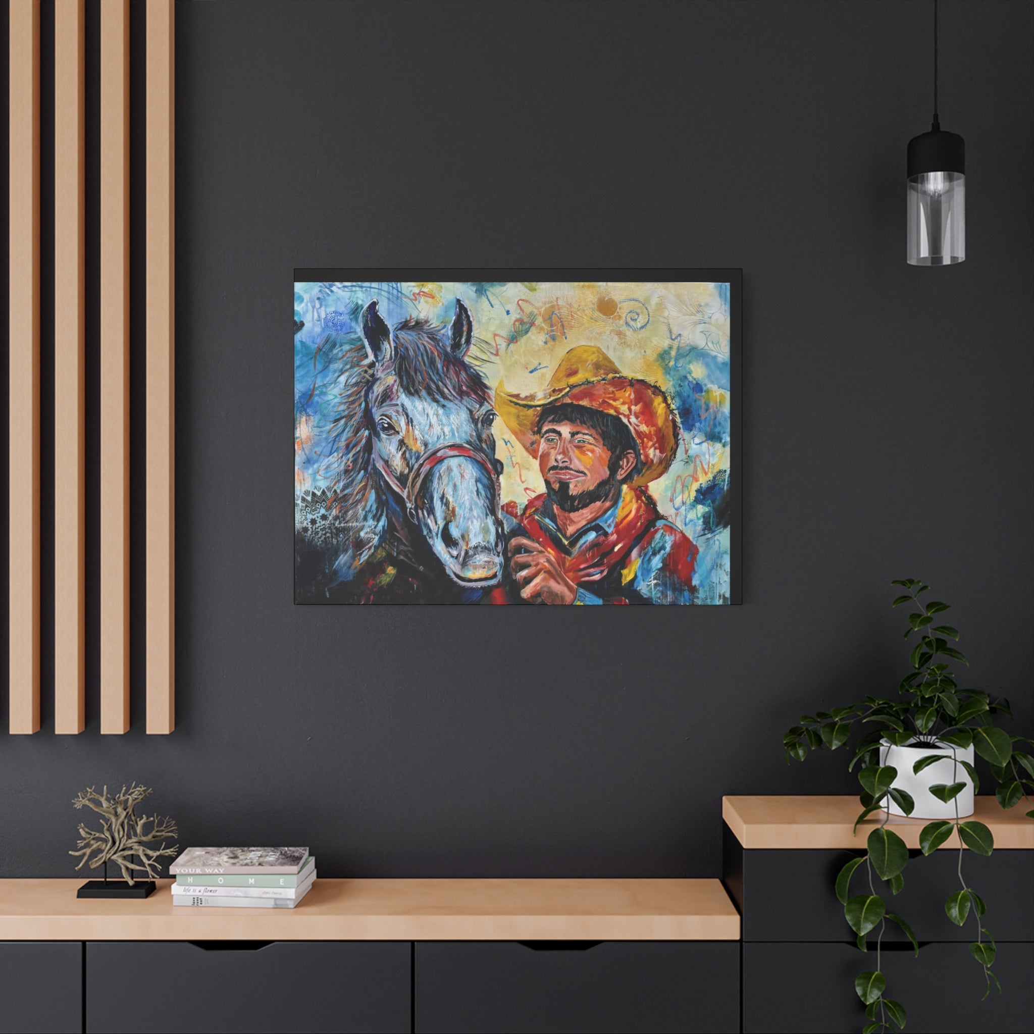 "Horse of the Heart", Canvas Print