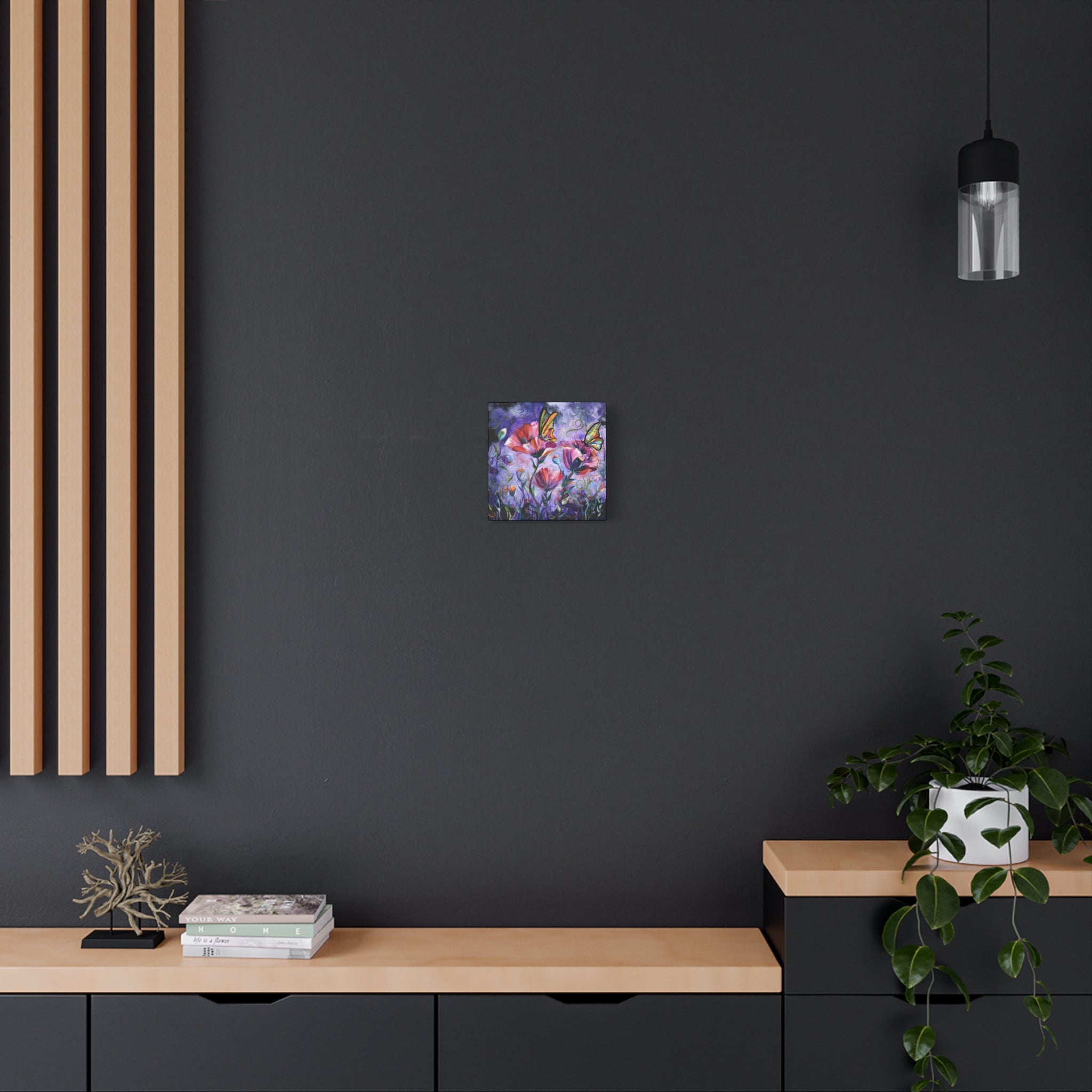 "Wanderer's Bloom" Canvas Print