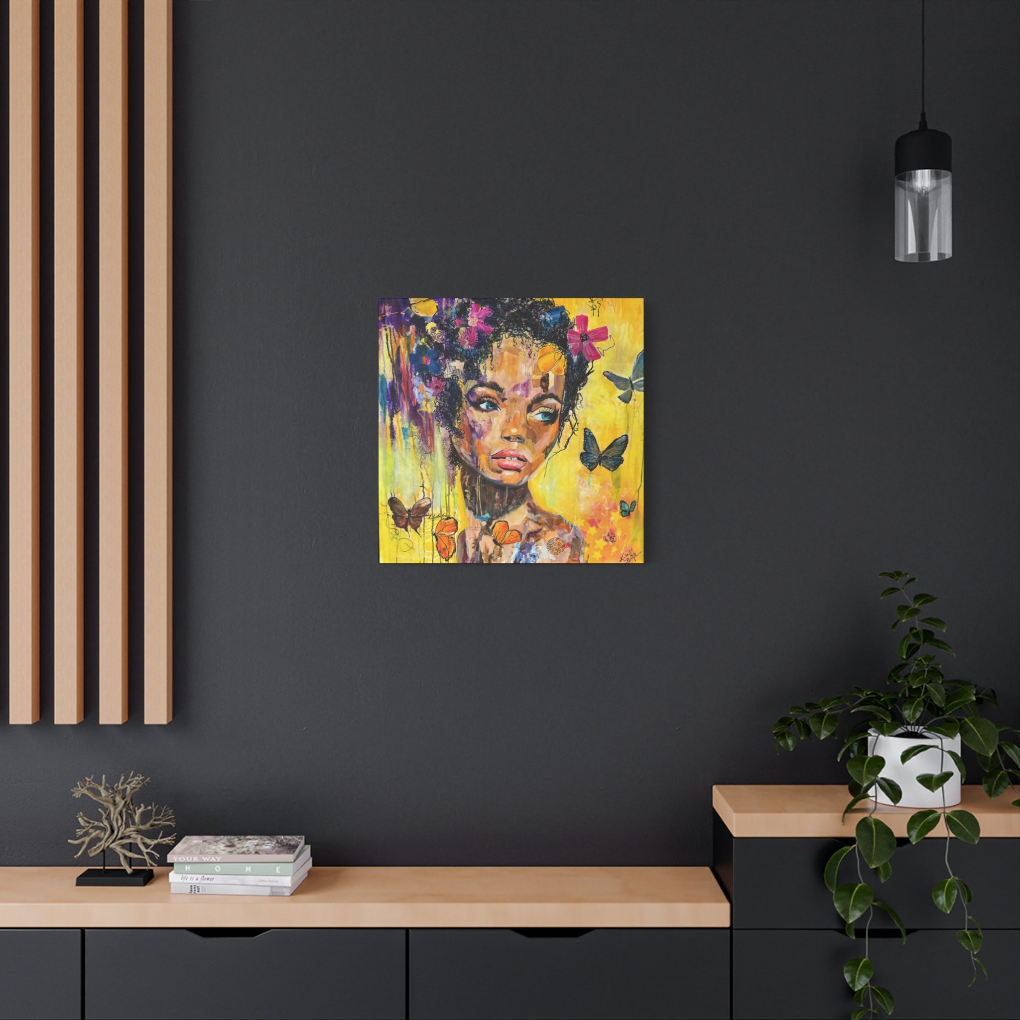 "Wondering," A Moment in Time Canvas Print