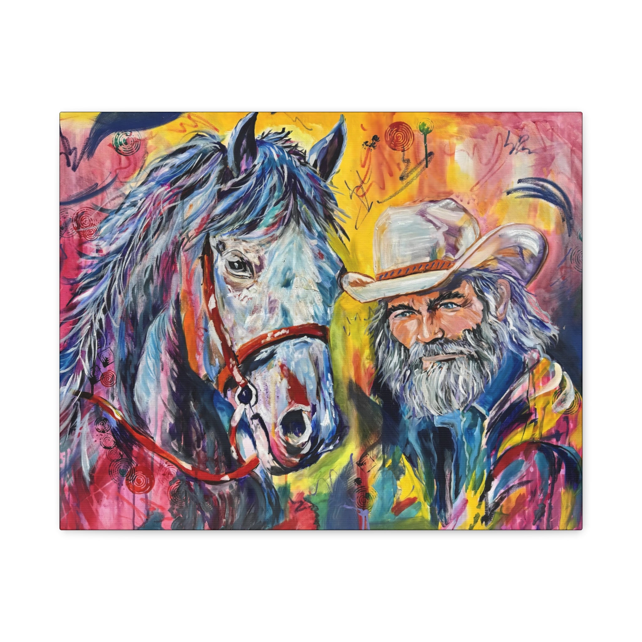 "Trail's End" Canvas Art