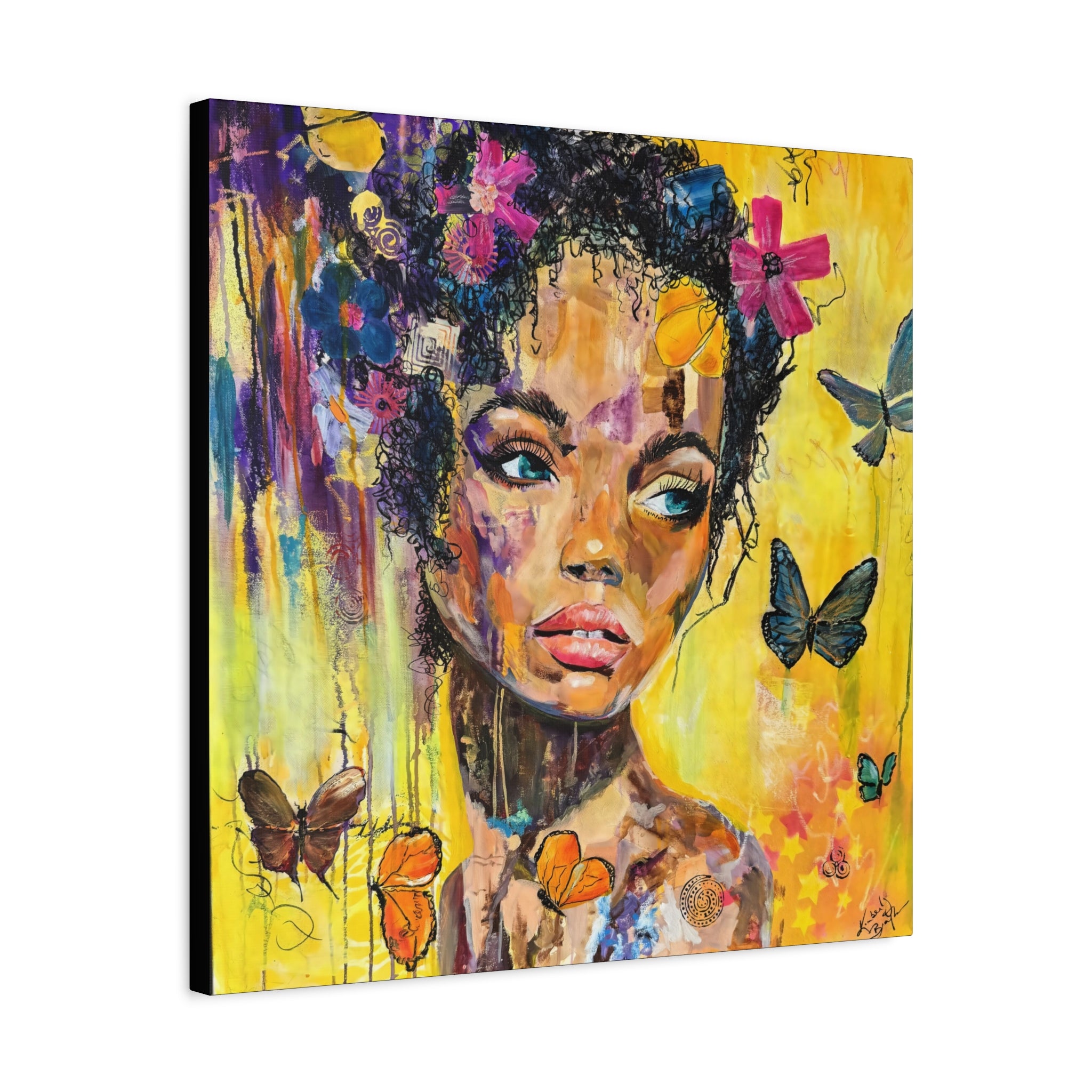 "Wondering," A Moment in Time Canvas Print
