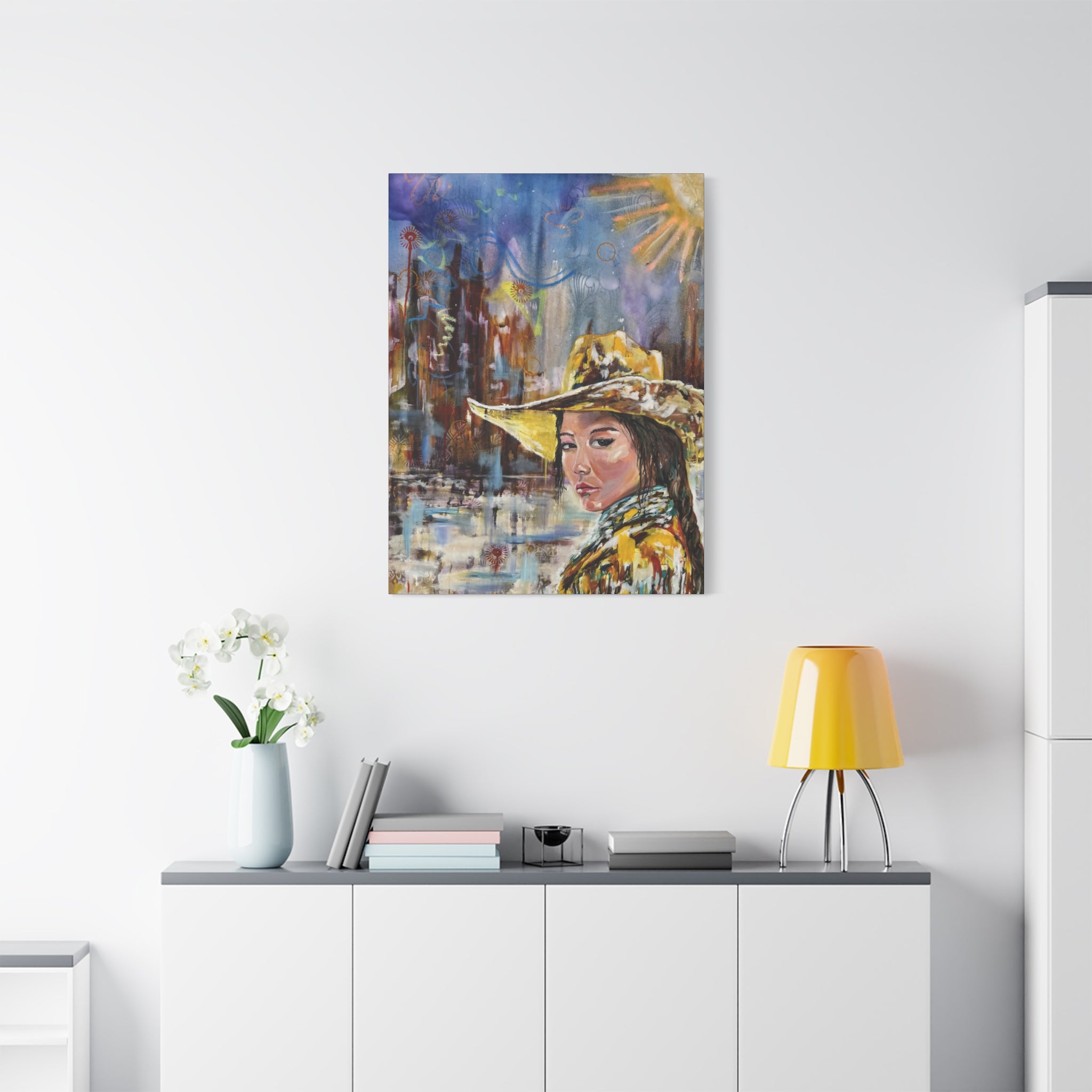 Desert Echo Canvas Print