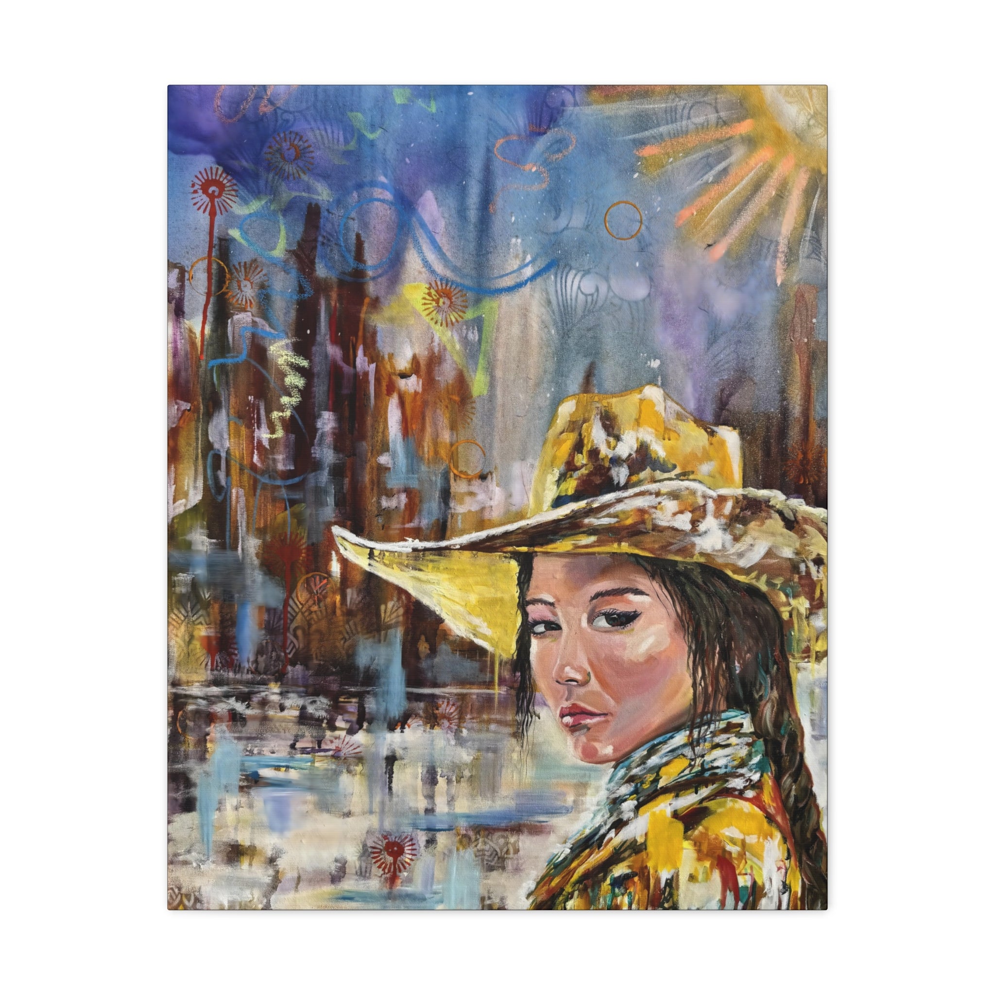 Desert Echo Canvas Print