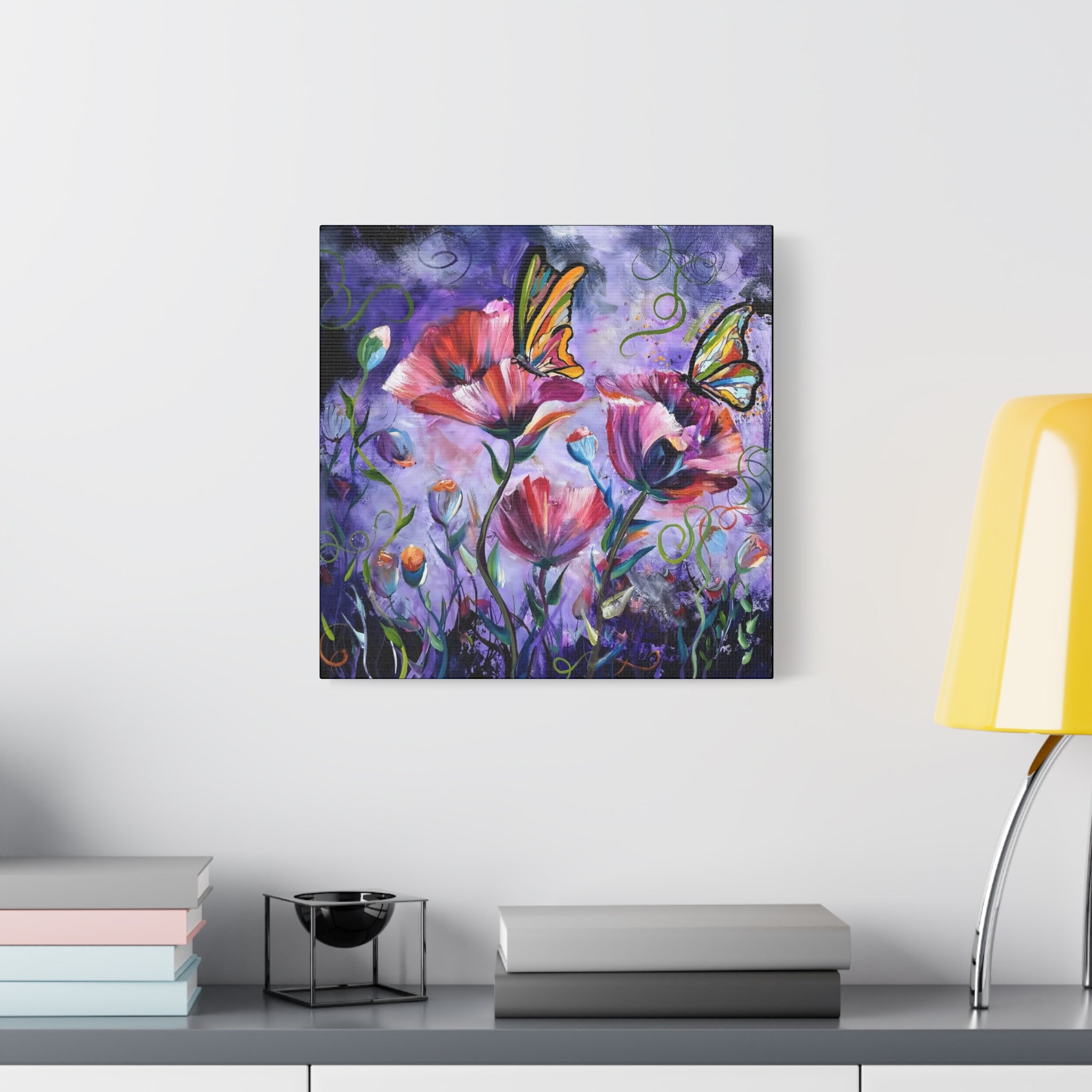 "Wanderer's Bloom" Canvas Print