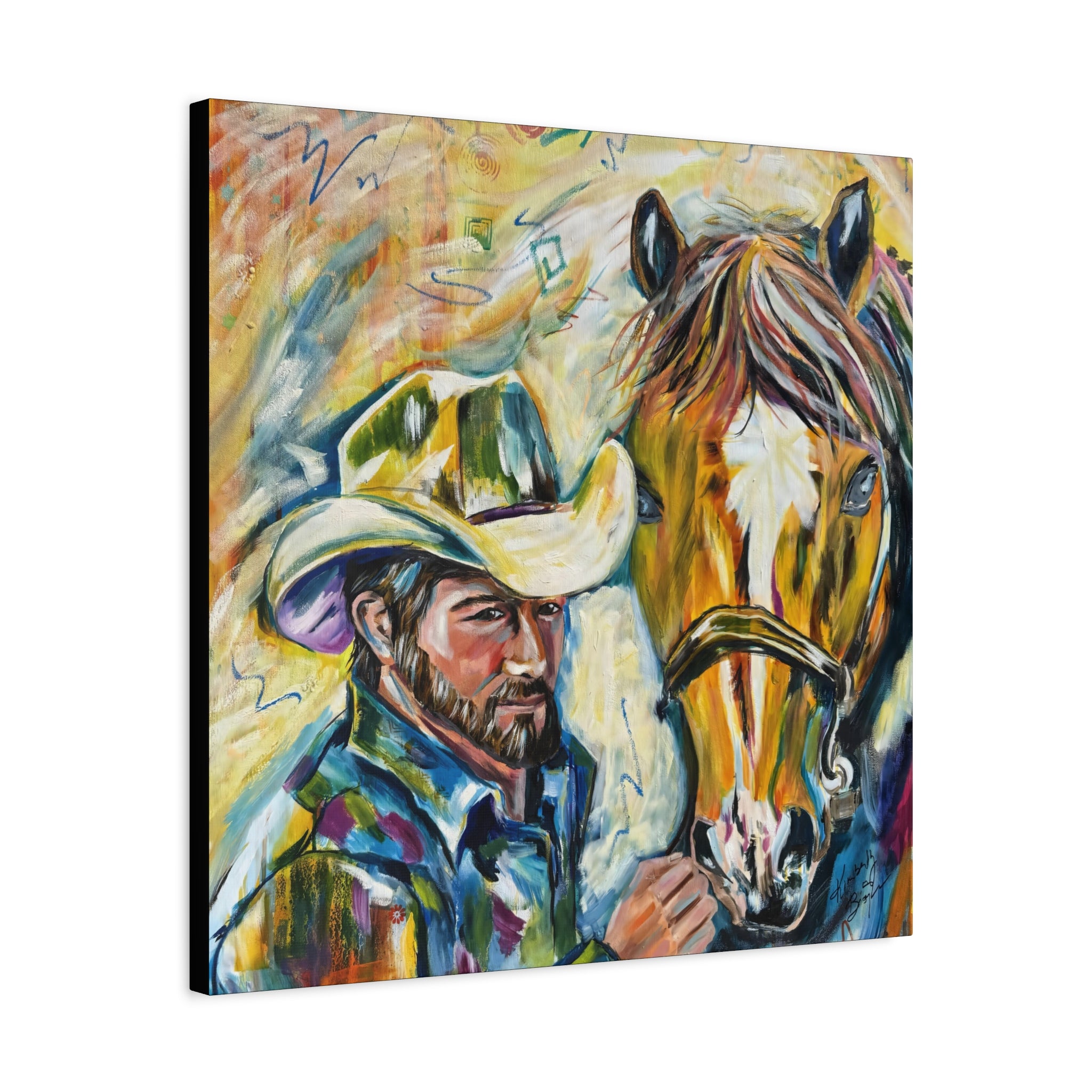 "Let's Ride," Canvas Art