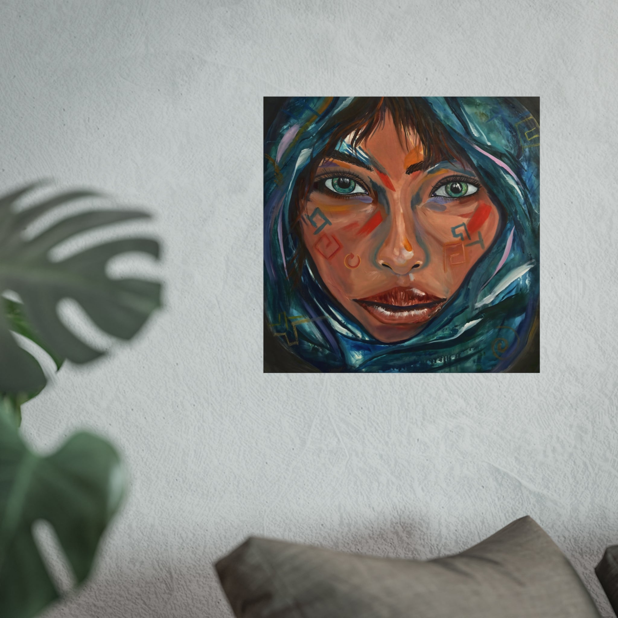 "Middle East Desert Girl" Fine Art Giclée Print
