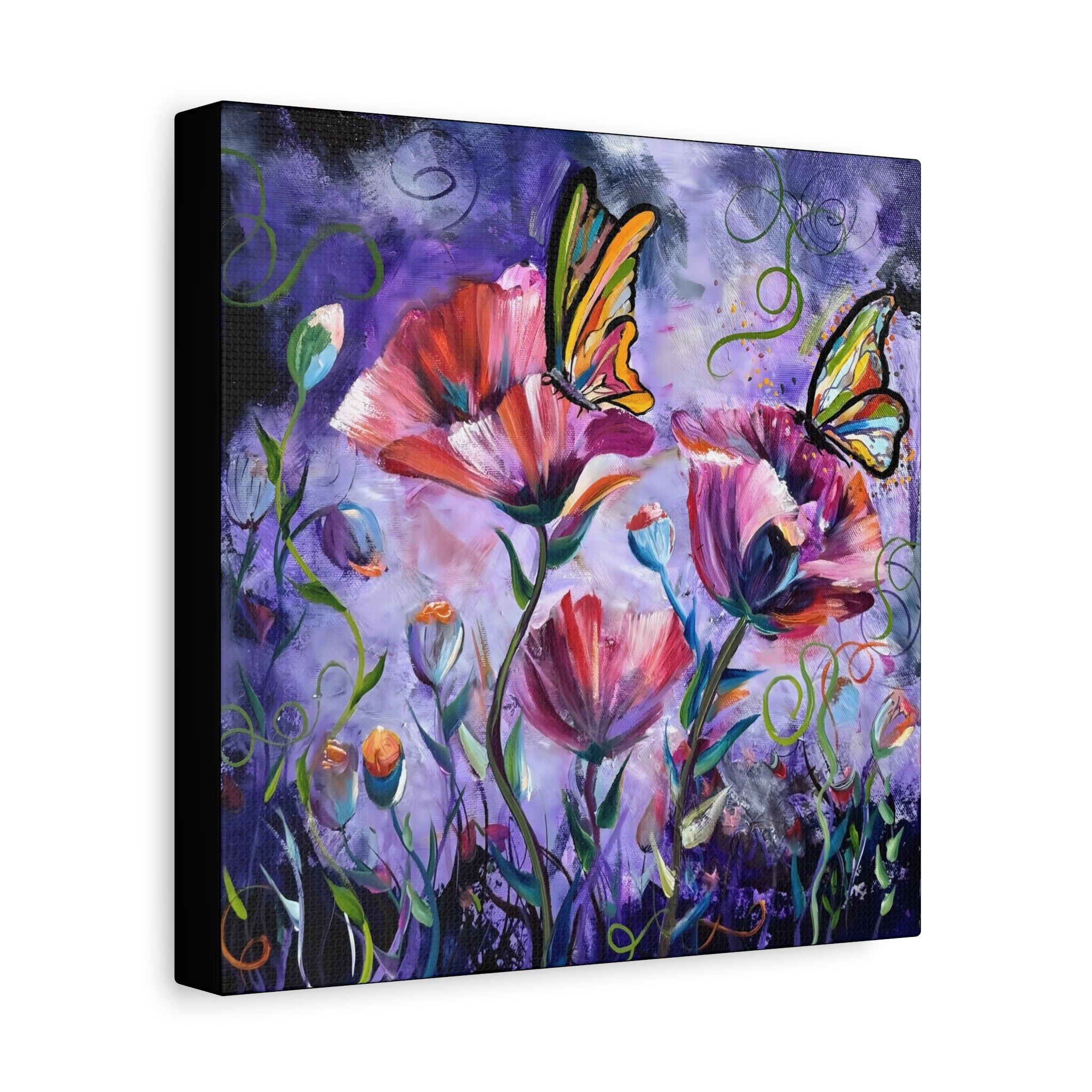 "Wanderer's Bloom" Canvas Print
