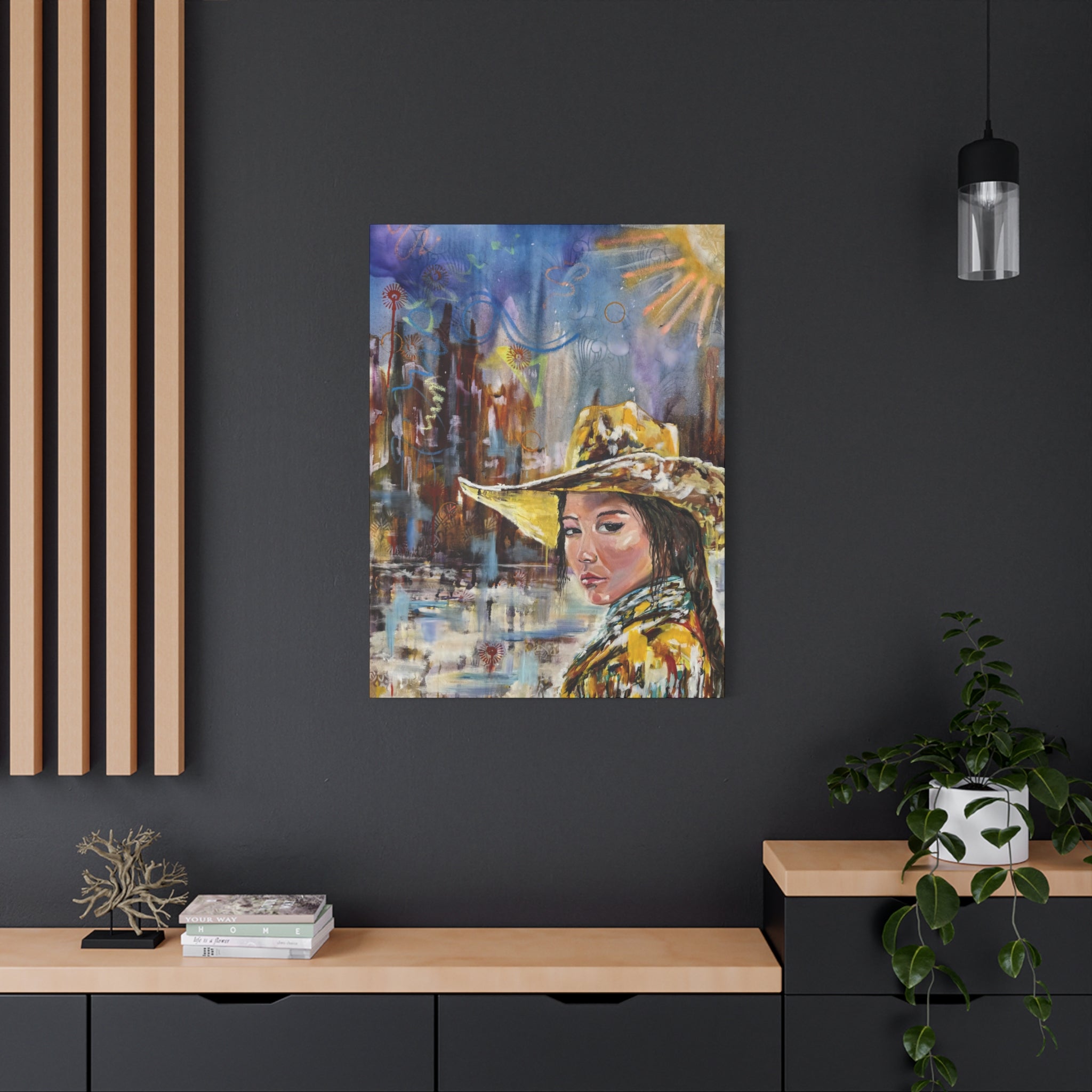 Desert Echo Canvas Print
