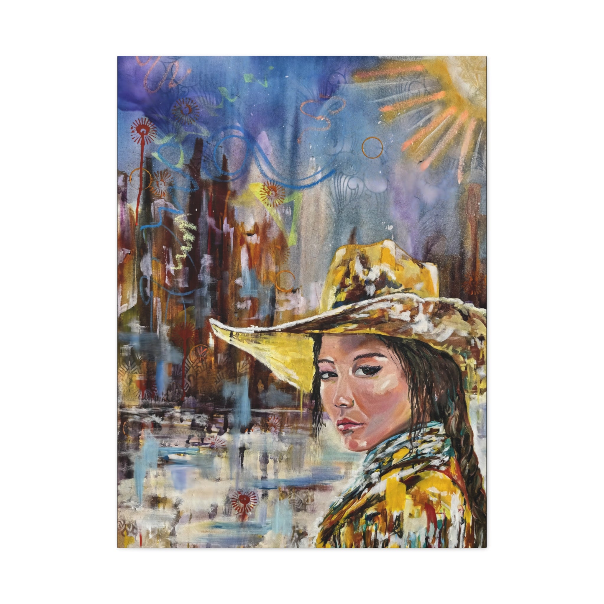 Desert Echo Canvas Print