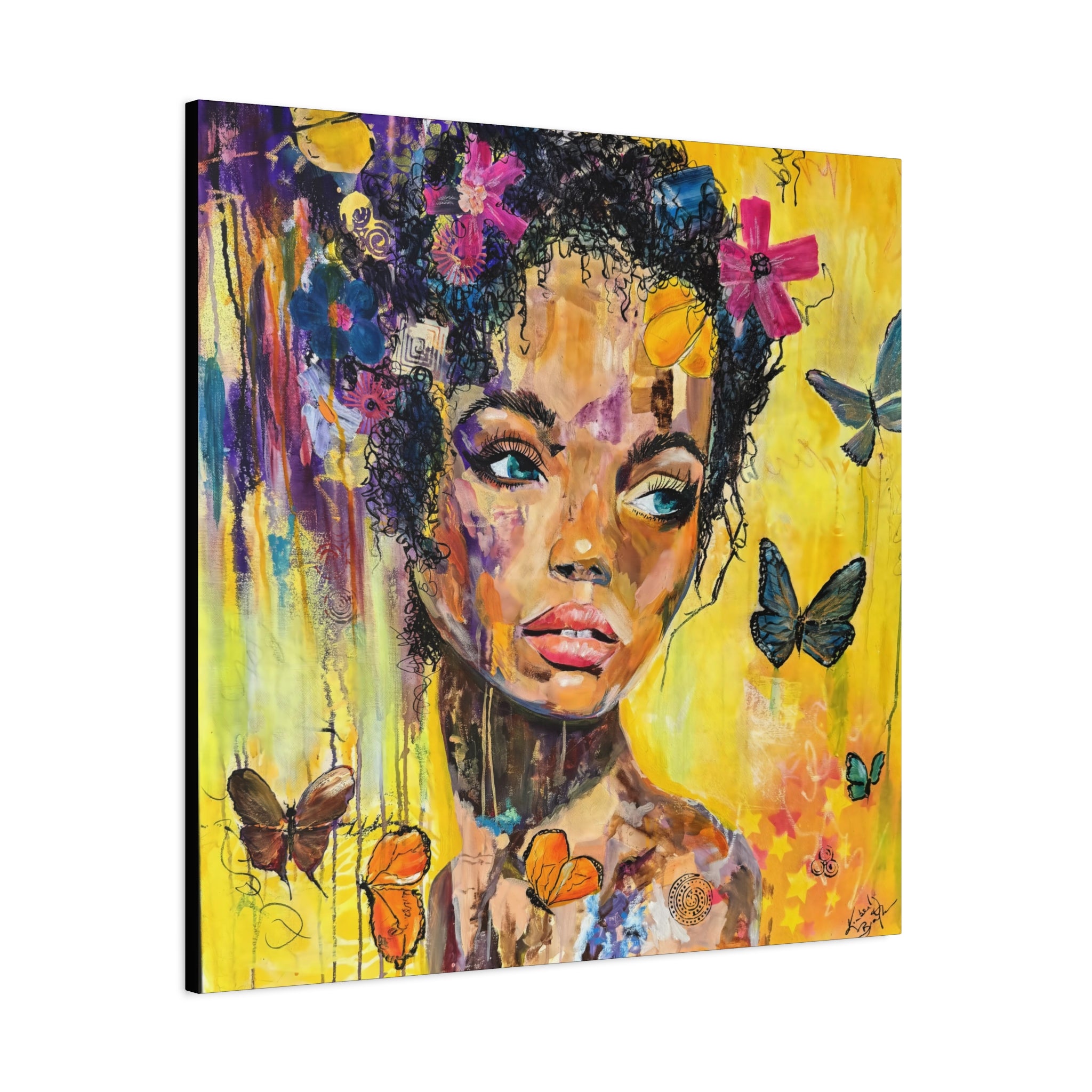 "Wondering," A Moment in Time Canvas Print