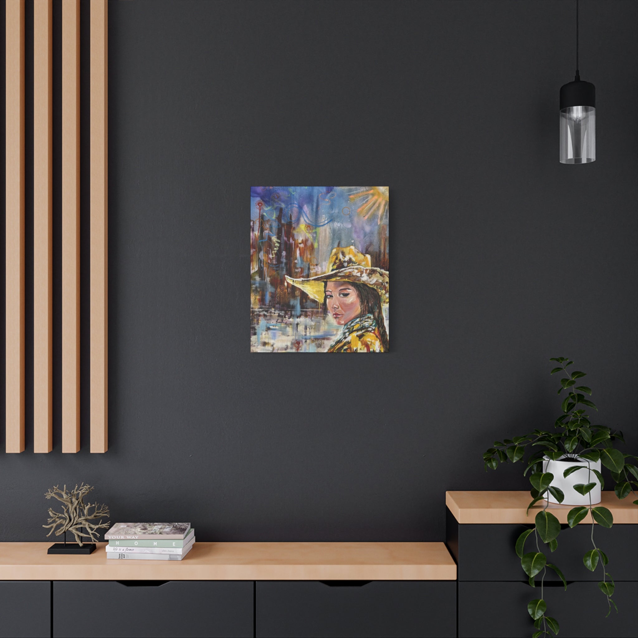 Desert Echo Canvas Print