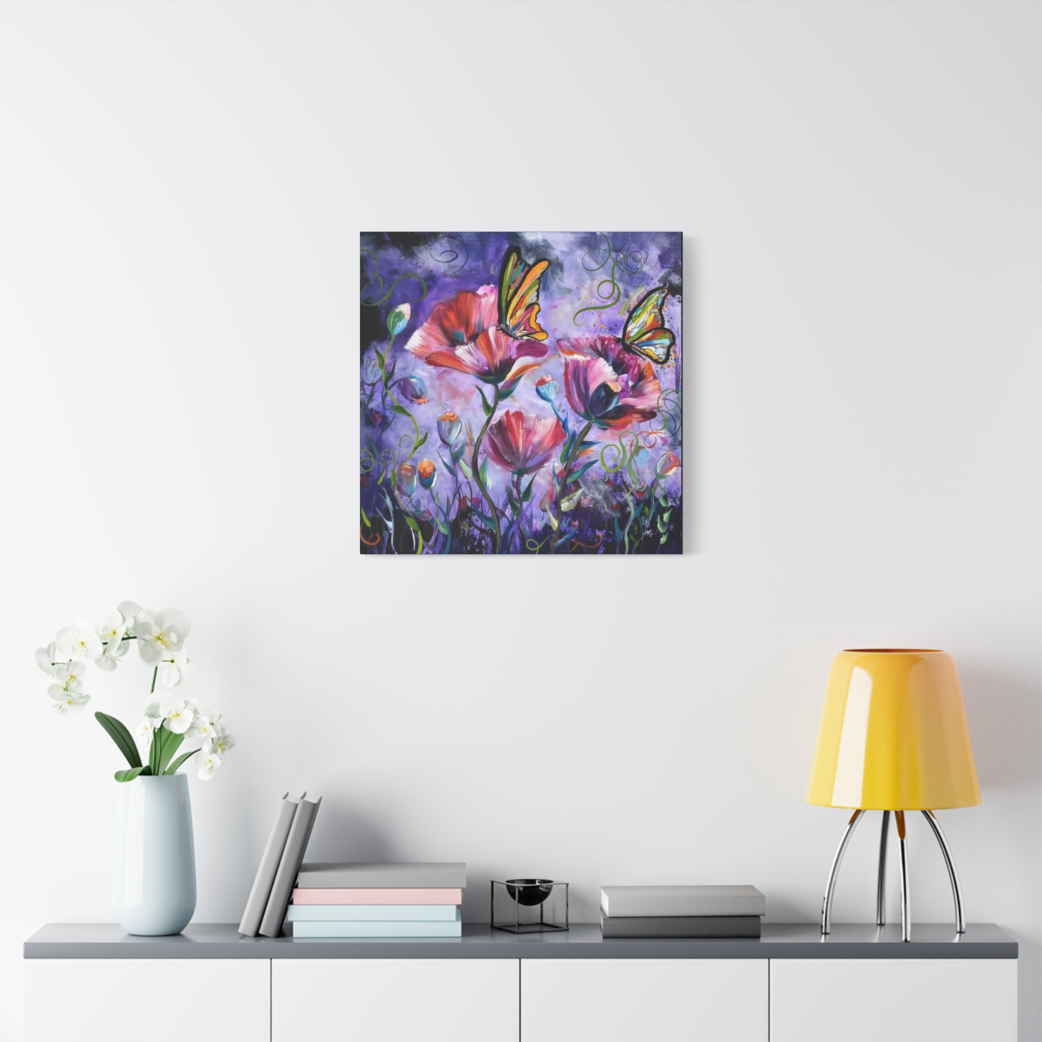 "Wanderer's Bloom" Canvas Print