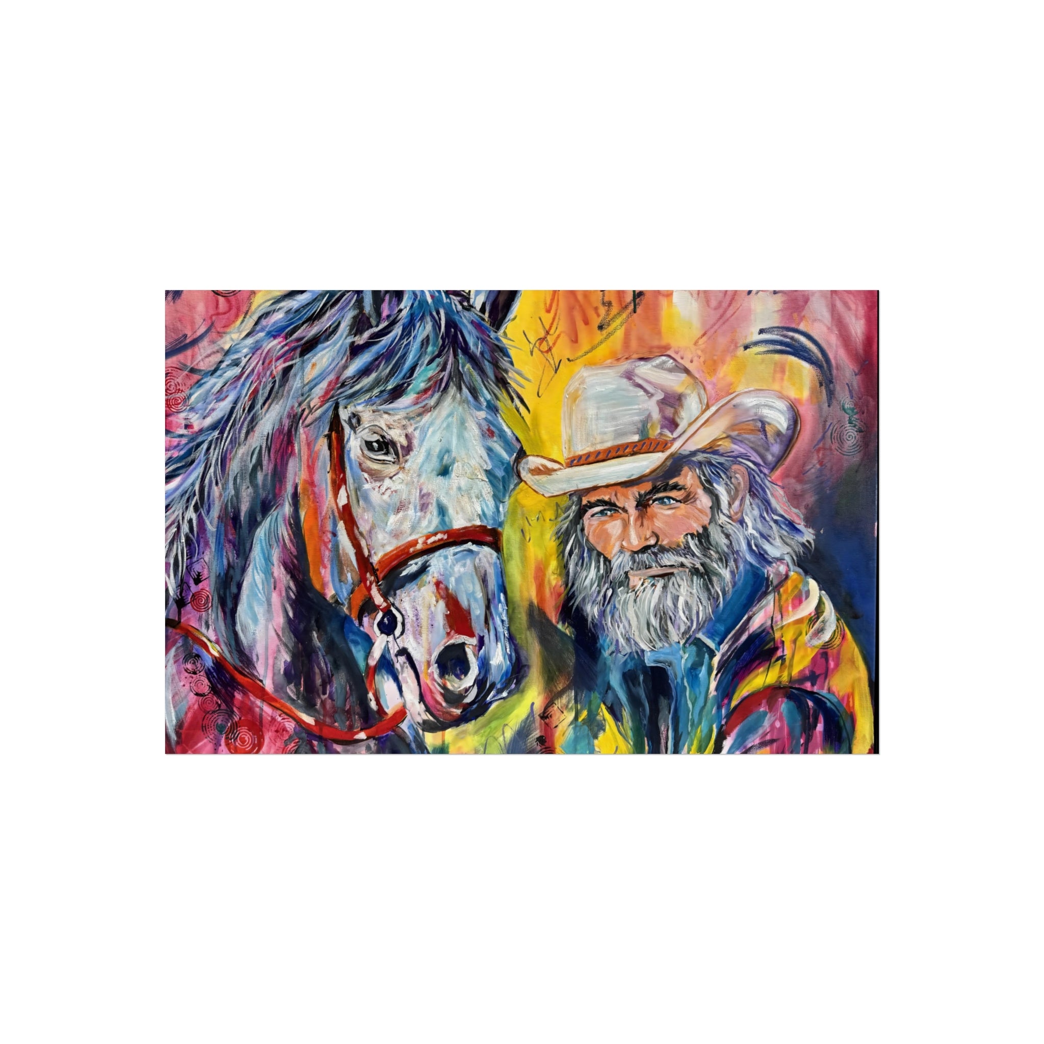 "Trail's End" Canvas Print