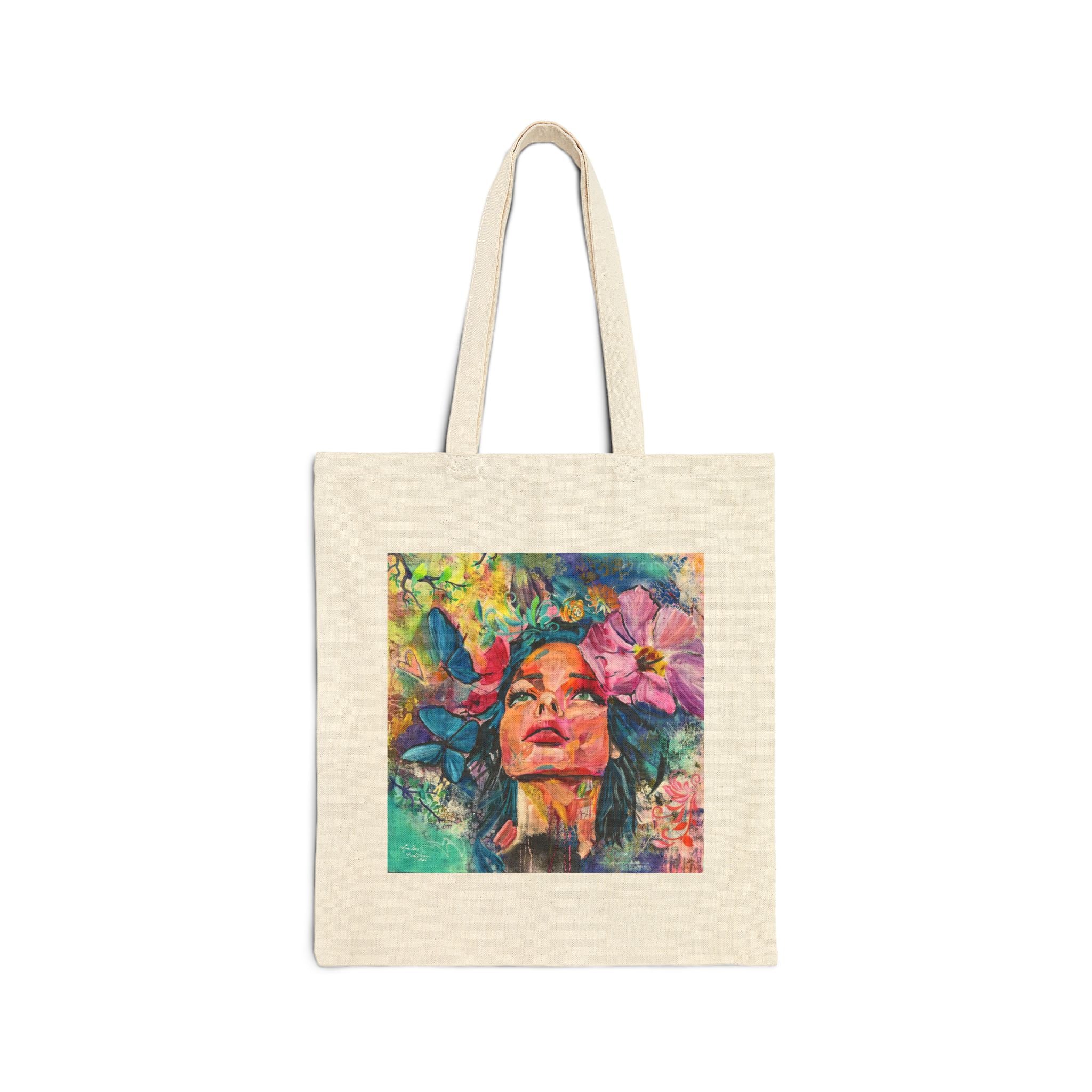 "We're All Dreamers" Art Tote Bag