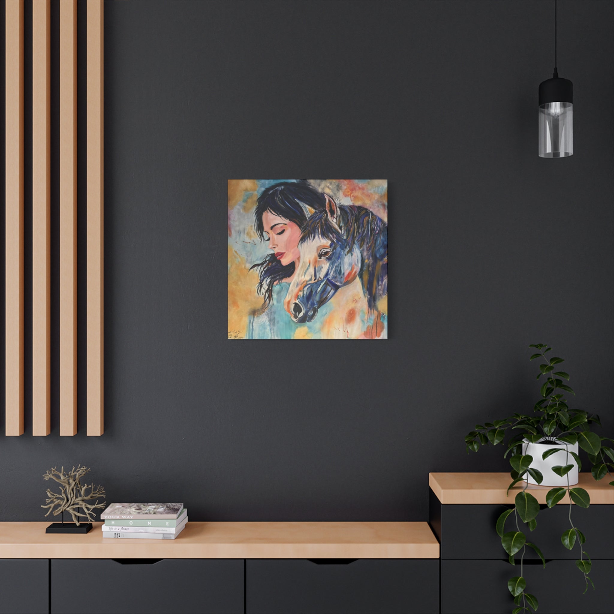 "Horse Dreams" Canvas Art Print
