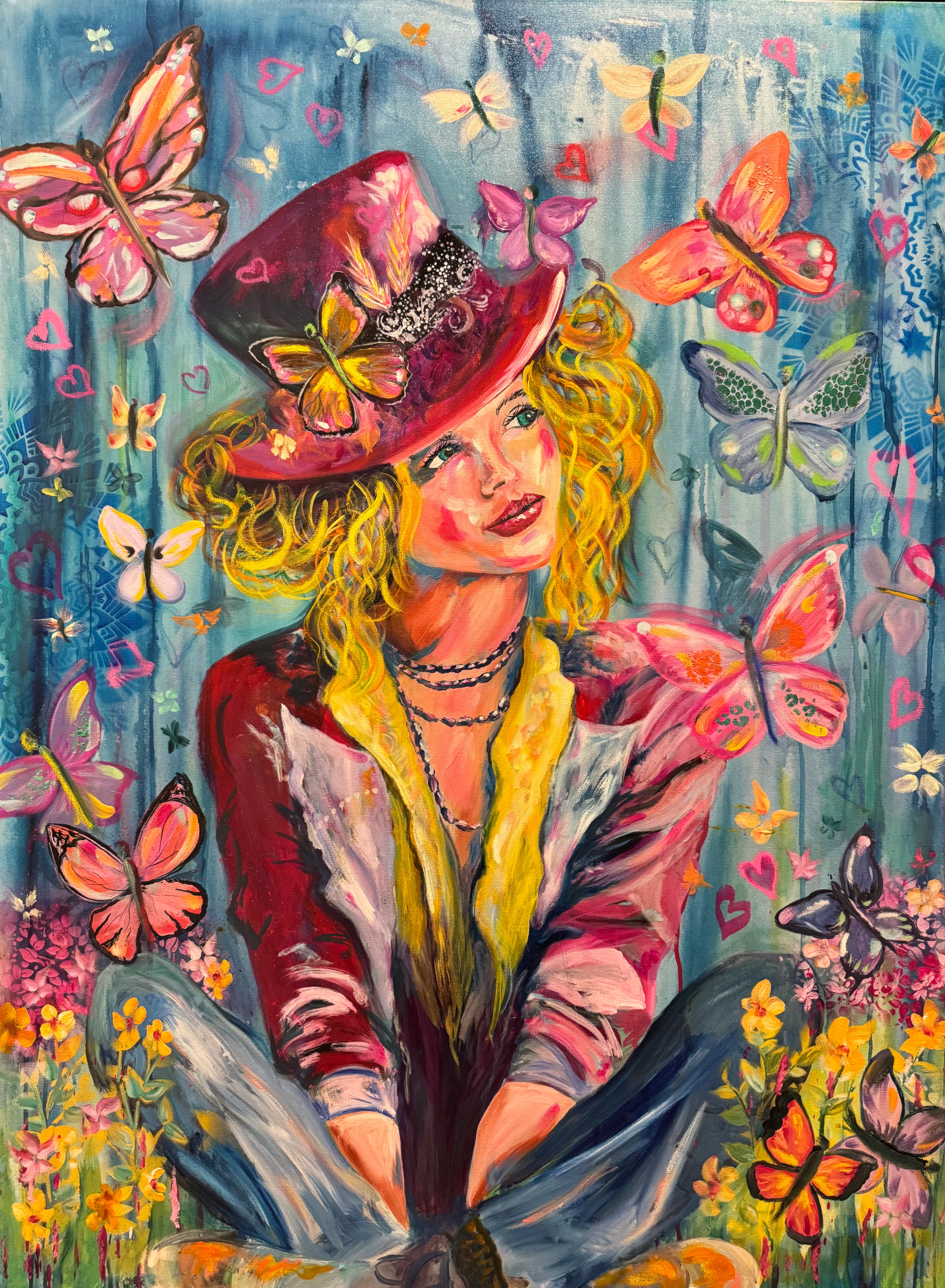 "Bohemian Traveler" - Original Fine Art